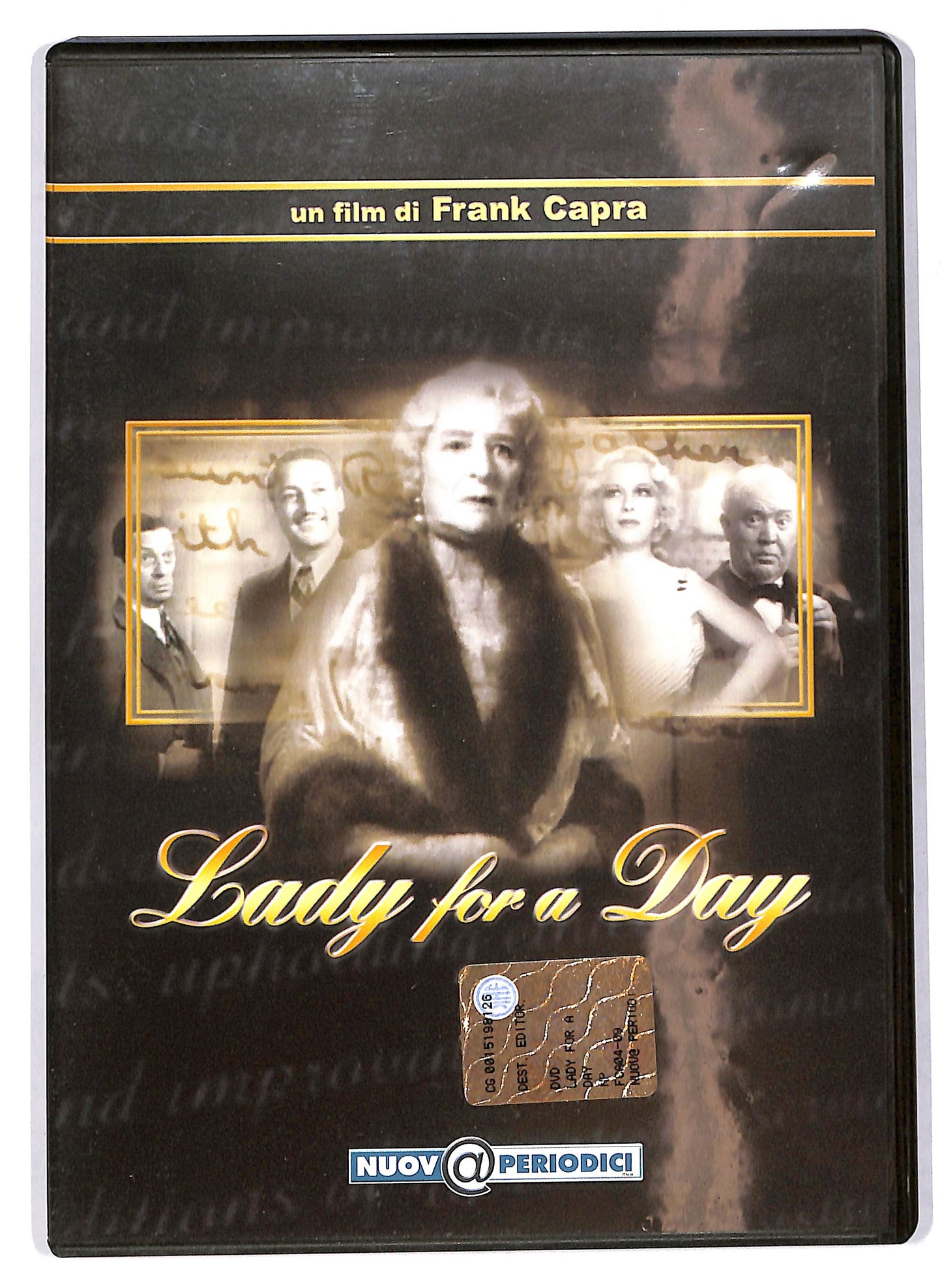 EBOND Lady for a Day  EDITORIALE DVD D710236