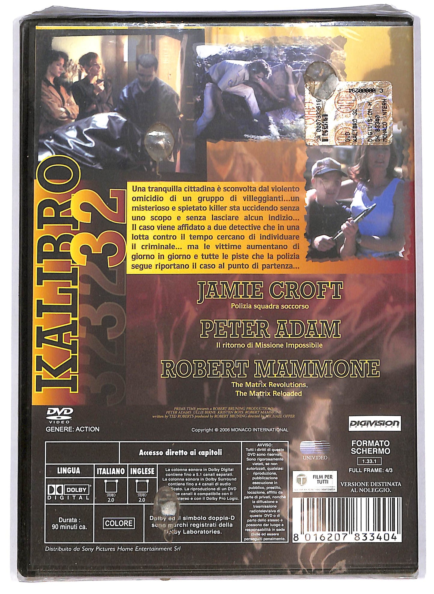 EBOND Kalibro 32 - Caccia al Killer DVD D710245