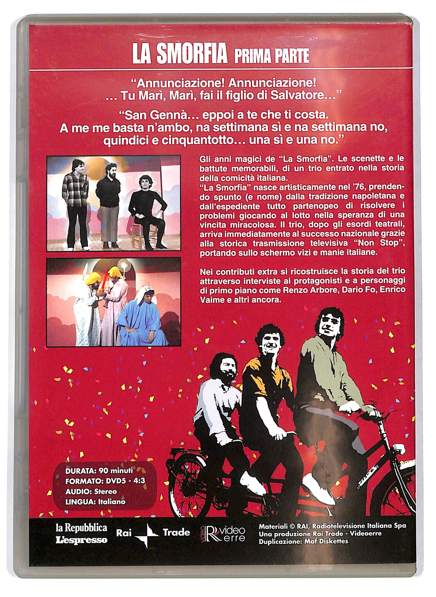 EBOND La smorfia Prima Parte EDITORIALE  DVD D710321