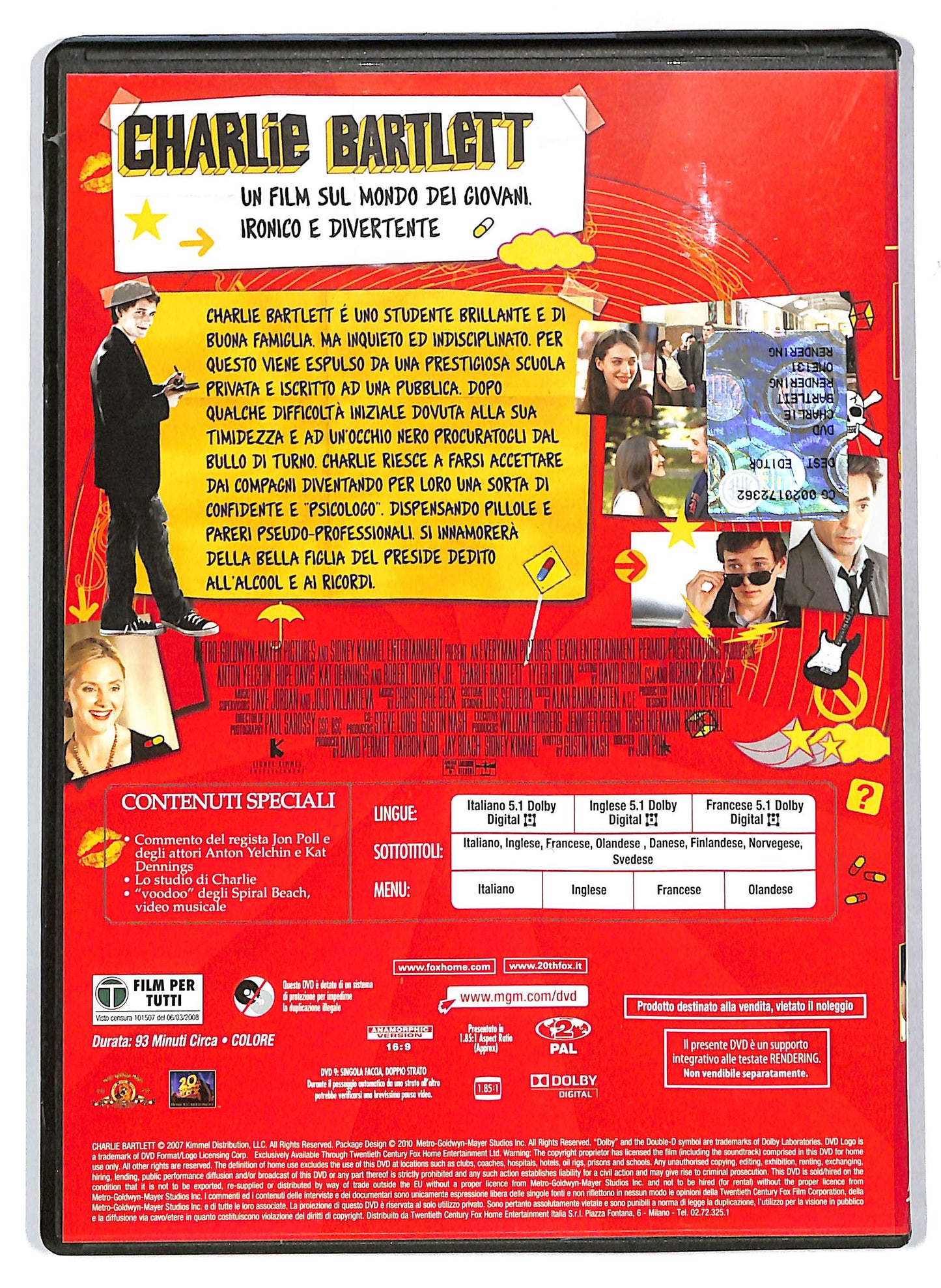 EBOND Charlie Bartlett EDITORIALE DVD D710417