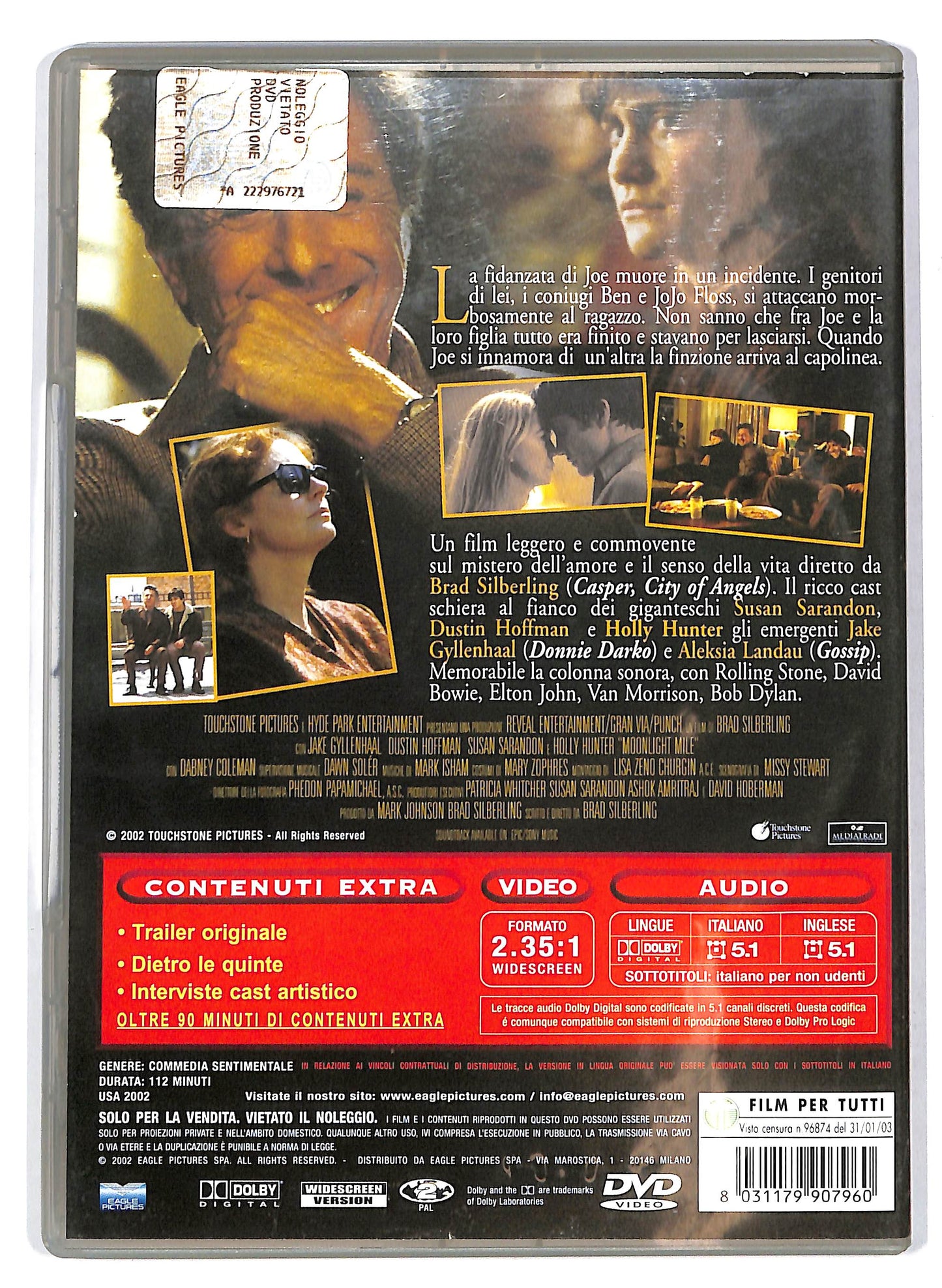 EBOND Moonlight mile - Voglia di ricominciare DVD D710533