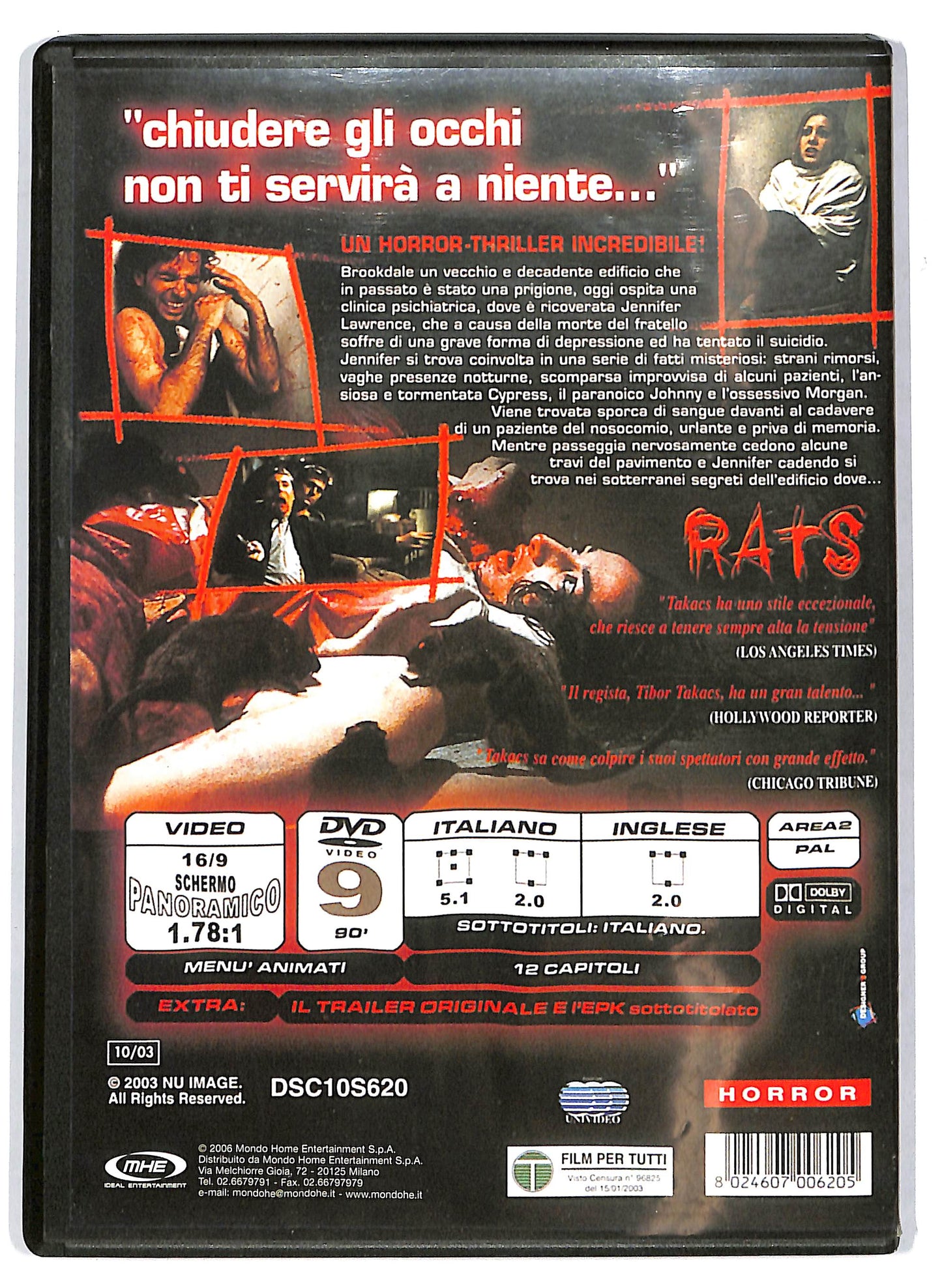 EBOND Rats  DVD D710537