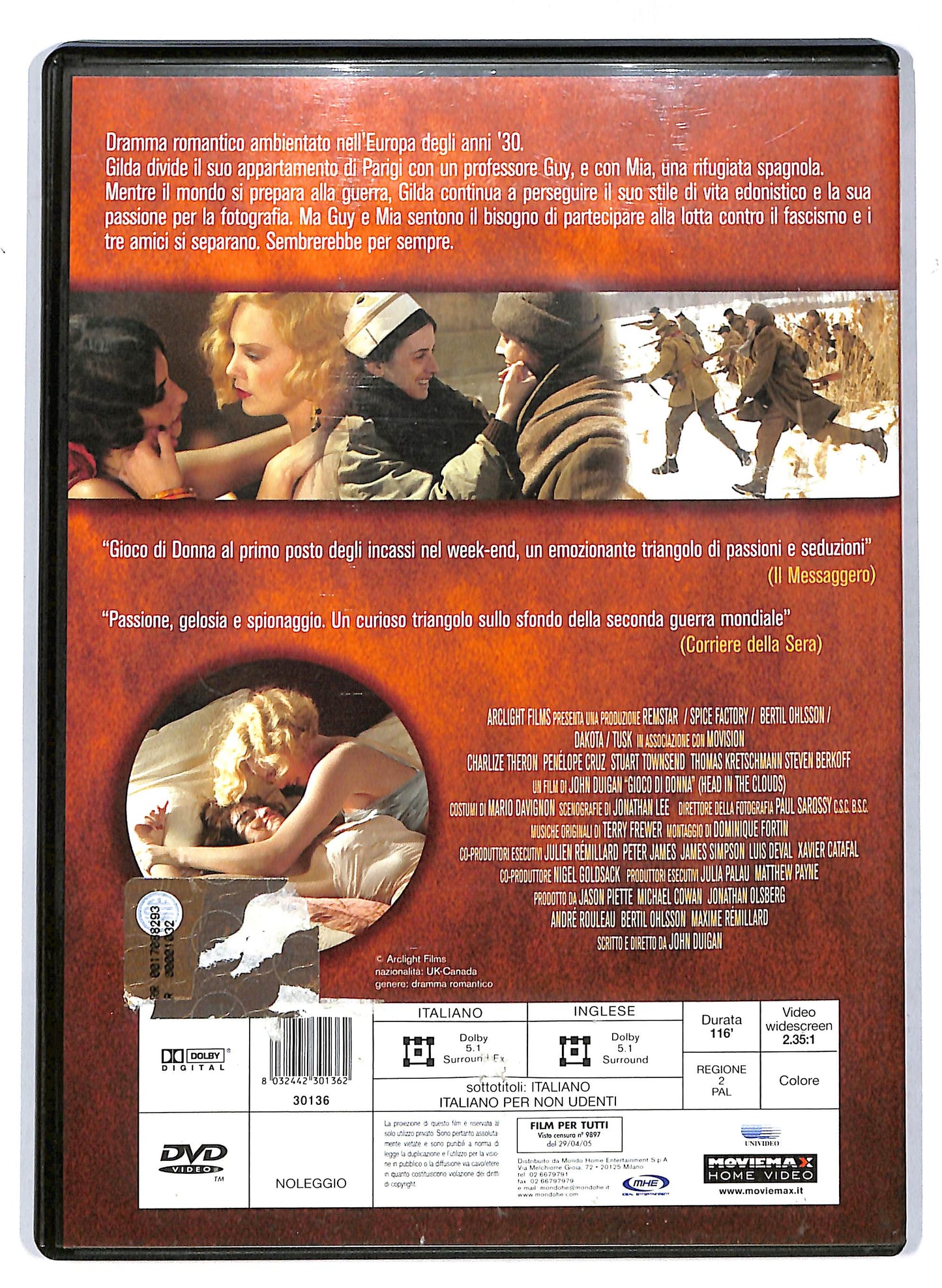 EBOND Gioco di donna EDITORIALE DVD D710646
