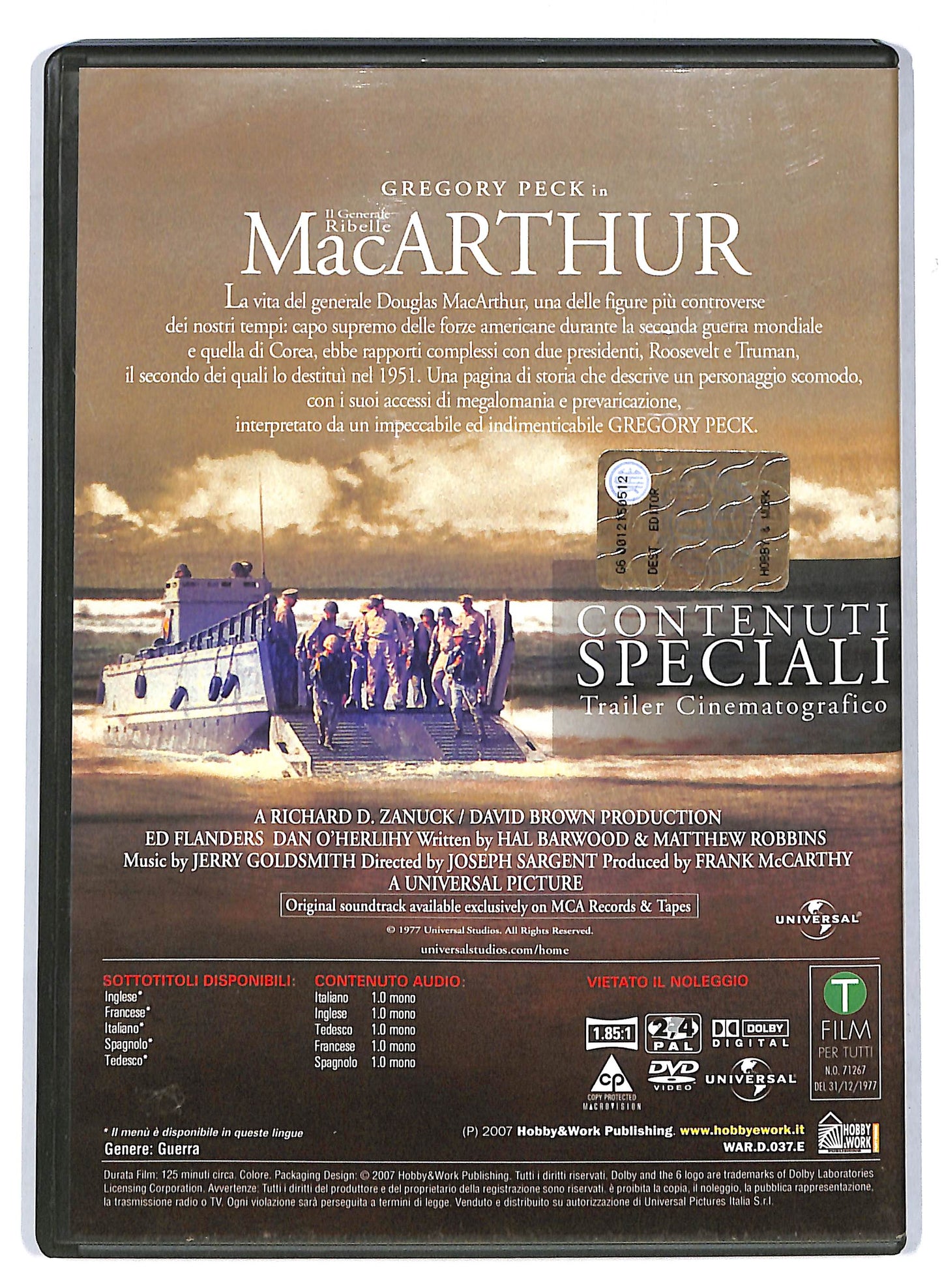 EBOND MacArthur il generale ribelle EDITORIALE DVD D710653