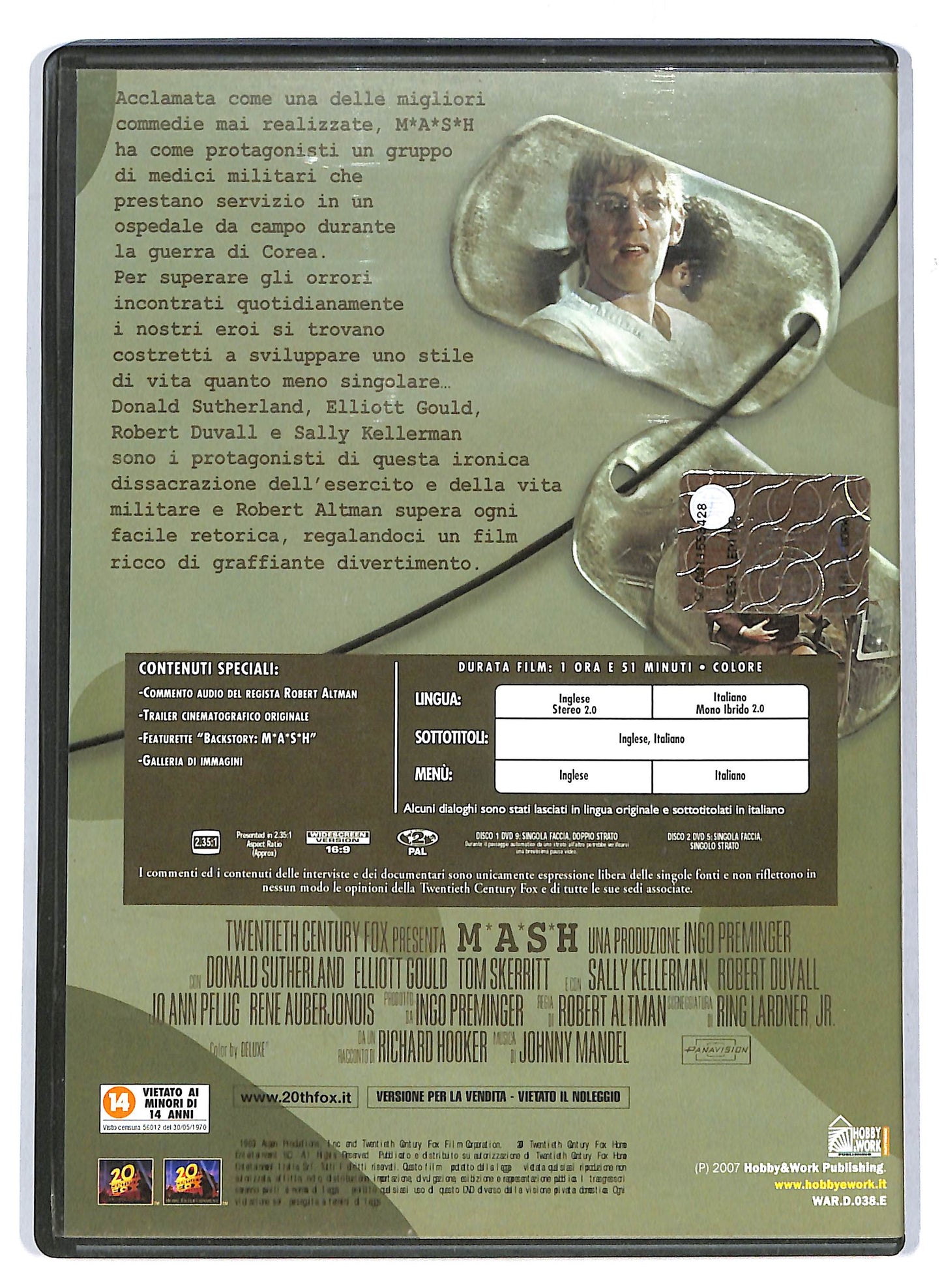 EBOND M*A*S*H EDITORIALE DVD D710655
