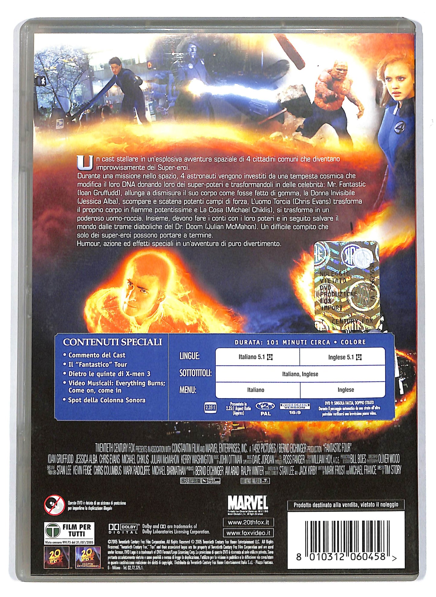 EBOND I Fantastici 4  DVD D710660