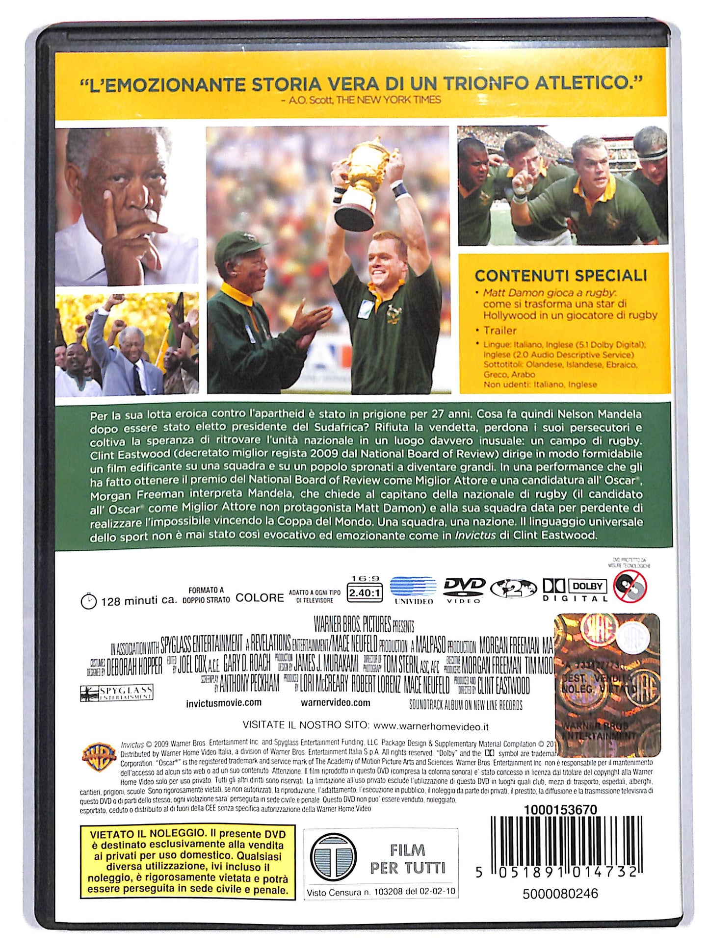 EBOND invictus - l'invincibile DVD D710742