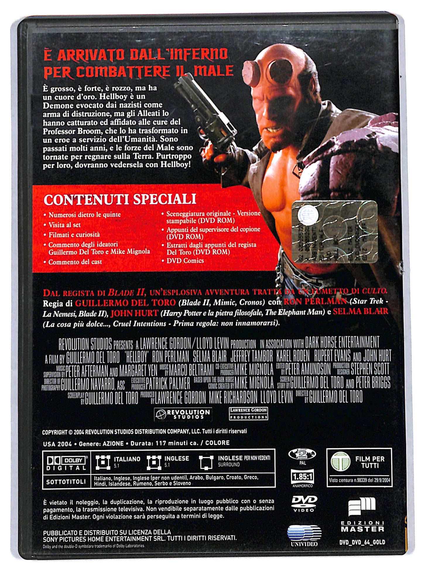 EBOND Hellboy  EDITORIALE DVD D710761