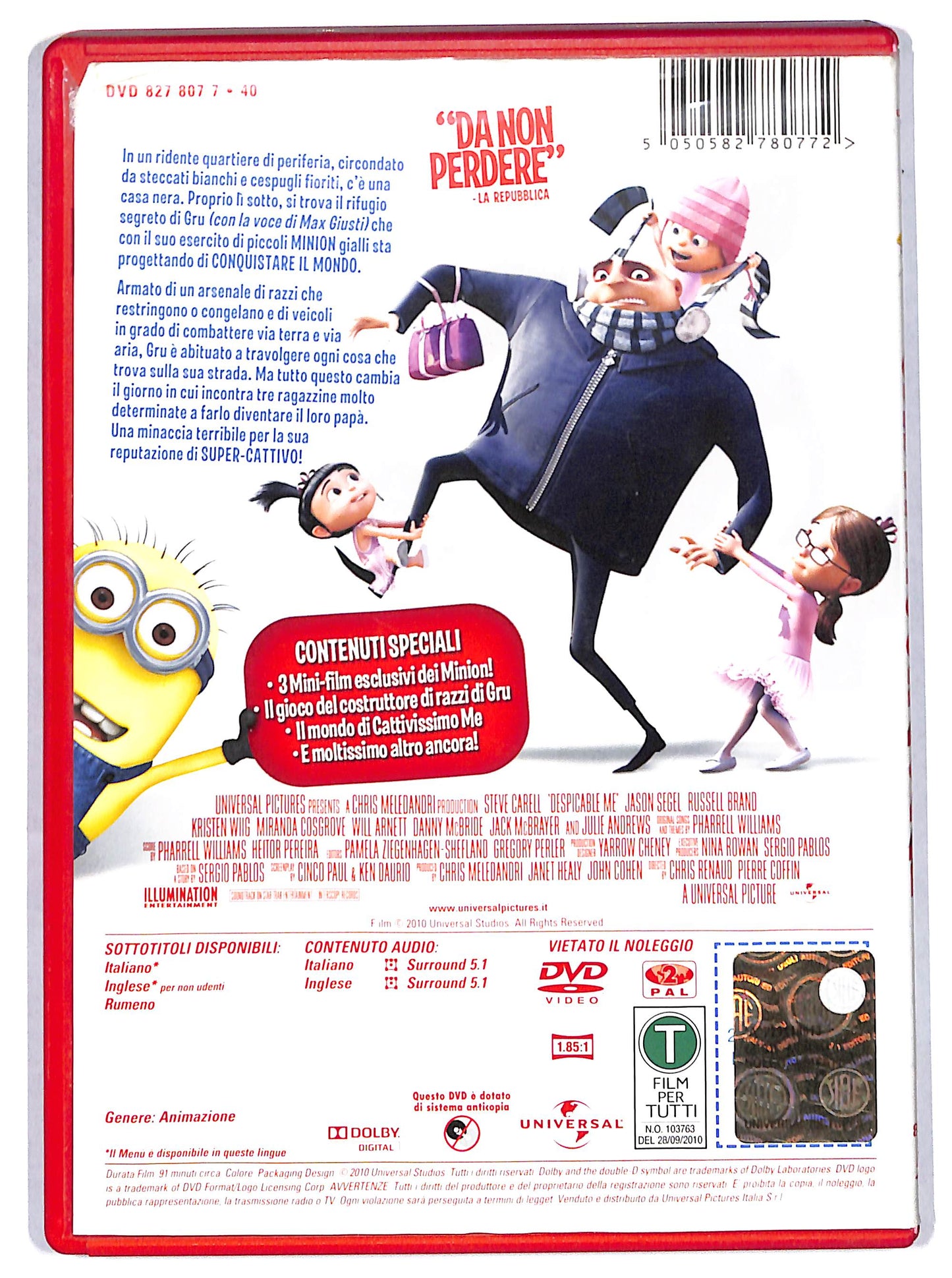 EBOND cattivissimo me DVD D710802