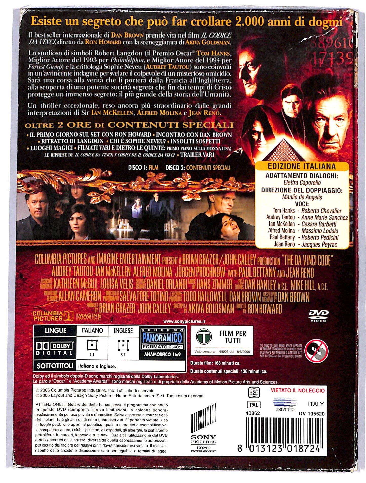 EBOND il codice da vinci DVD D711440