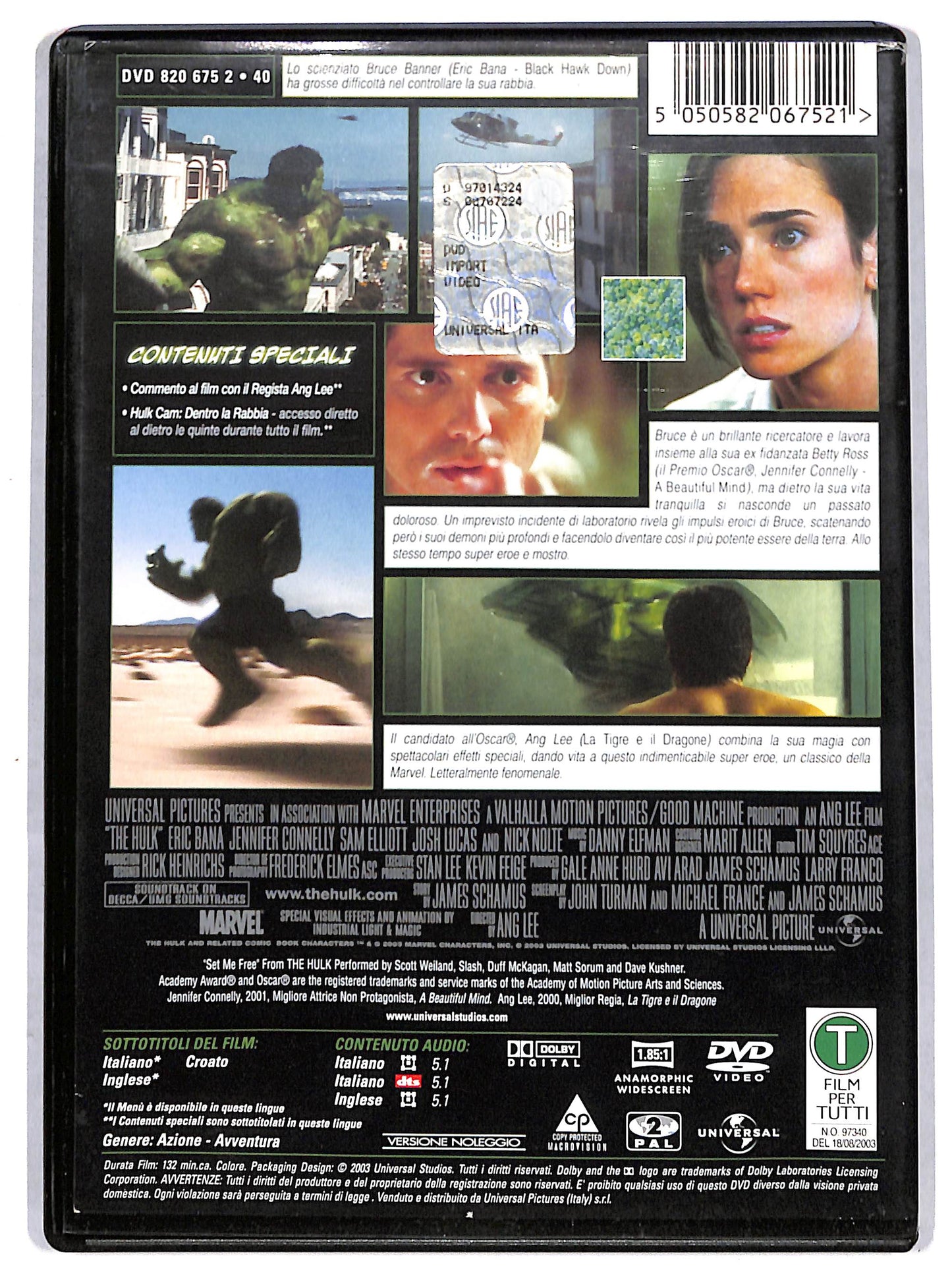 EBOND hulk  NOLEGGIO DVD D711665
