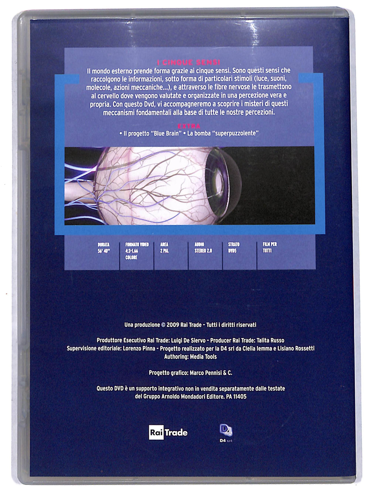 EBOND viaggio nella scienza 5, i cinque sensi  EDITORIALE DVD D711819