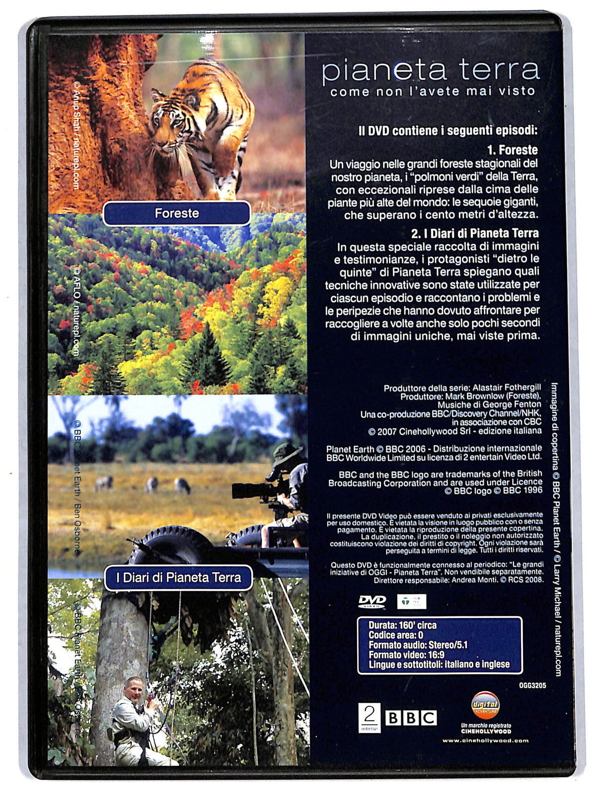 EBOND pianeta terra 6, le grandi foreste  EDITORIALE DVD D711842