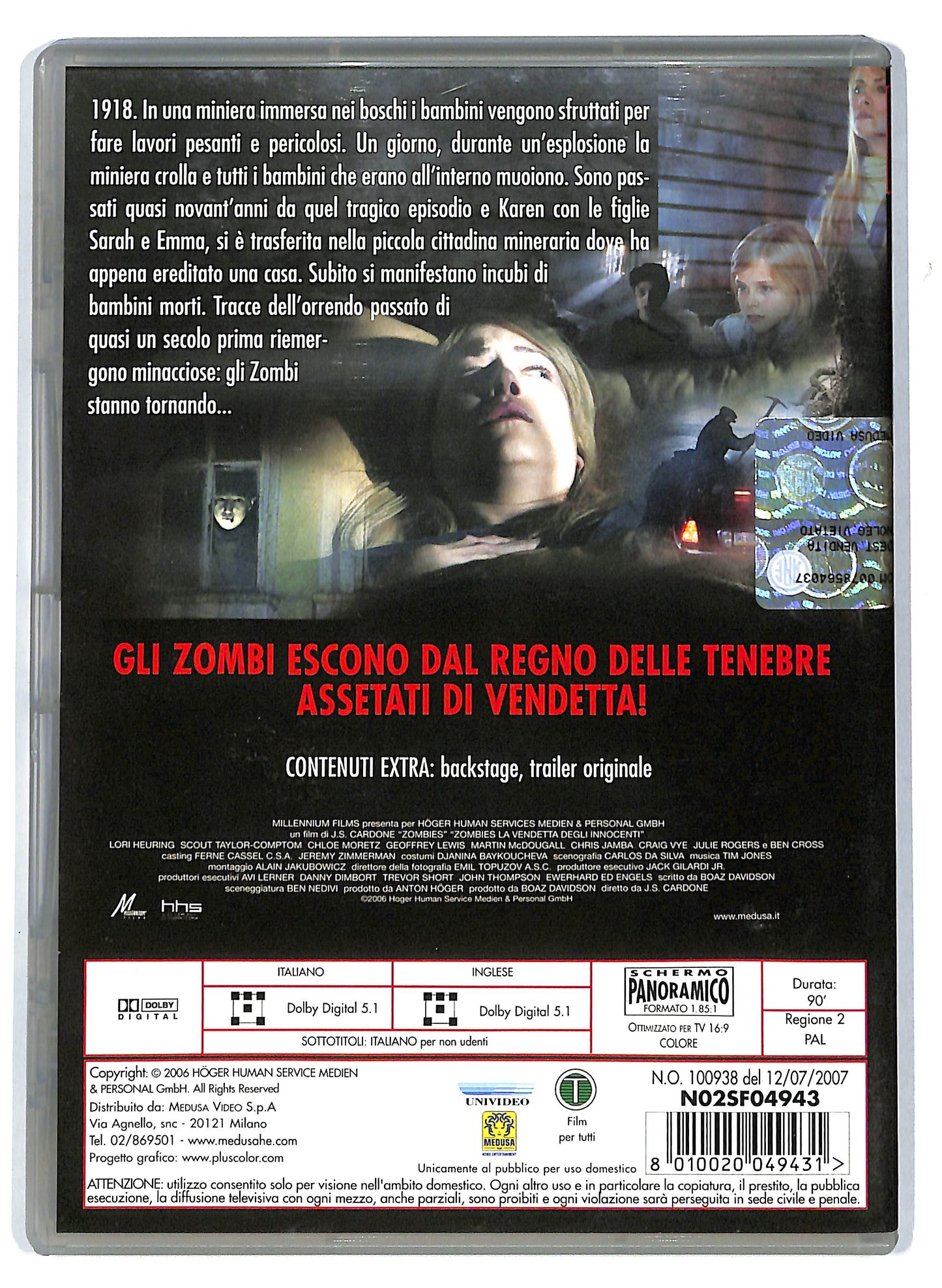 EBOND Zombies - La vendetta degli innocenti DVD D712006