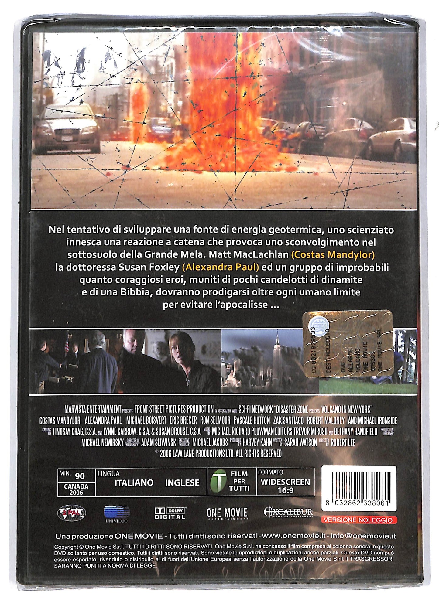 EBOND ALLARME VULCANO IN NEW YORK NOLEGGIO DVD D712217