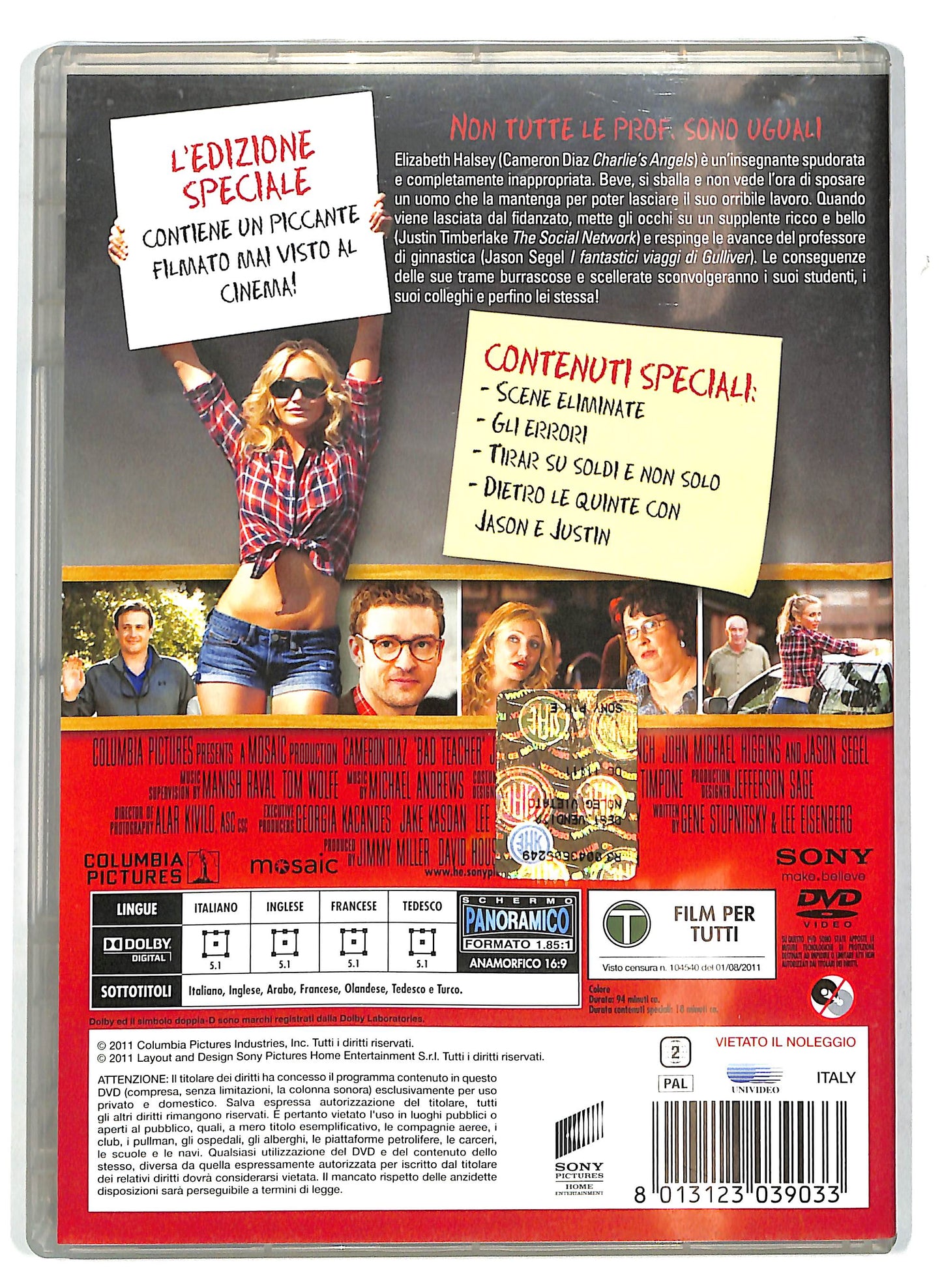 EBOND Bad teacher - Una cattiva maestra  EDIZIONE SPECIALE DVD D712329