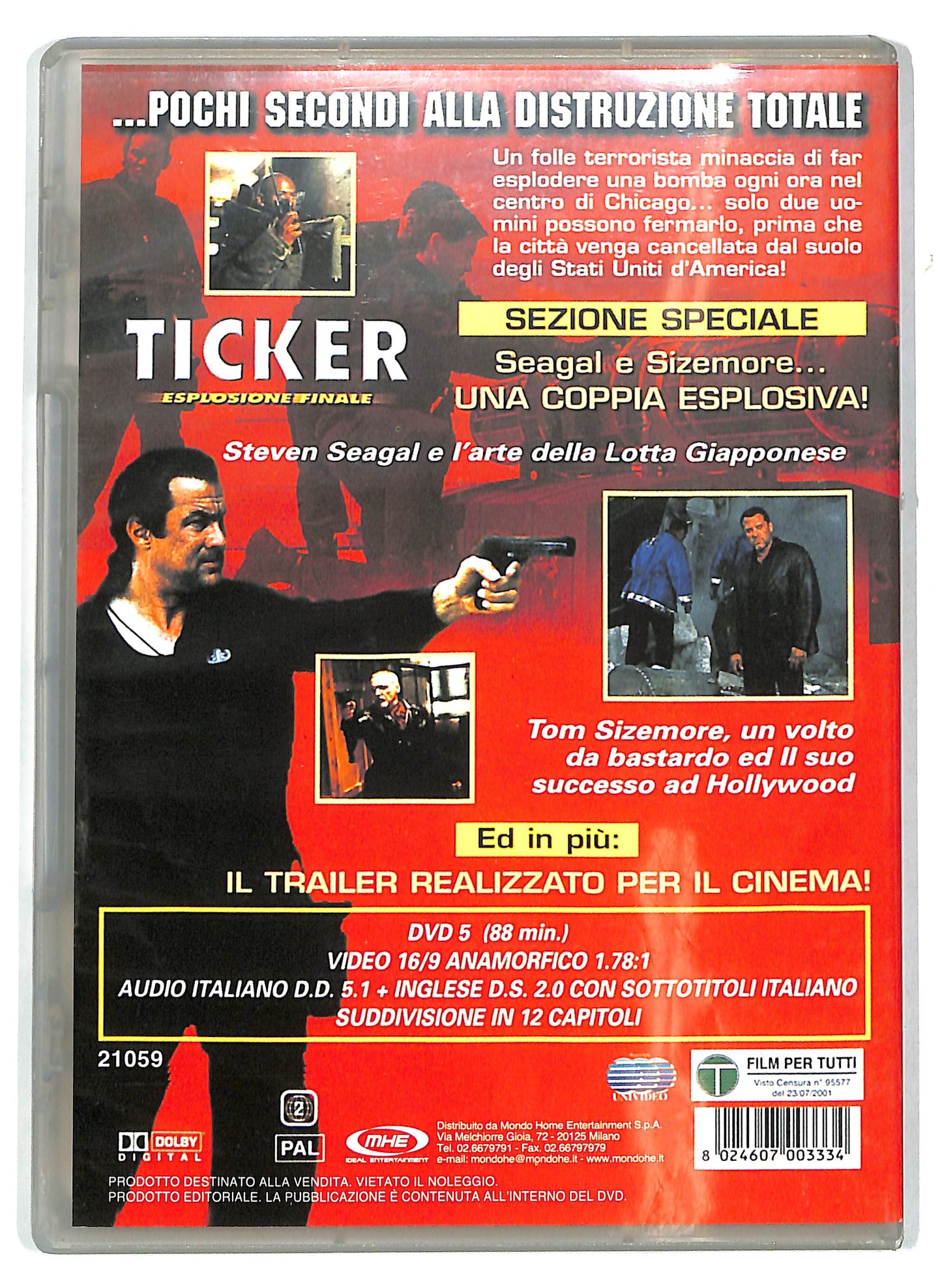EBOND Ticker - Esplosione finale  DVD D712415