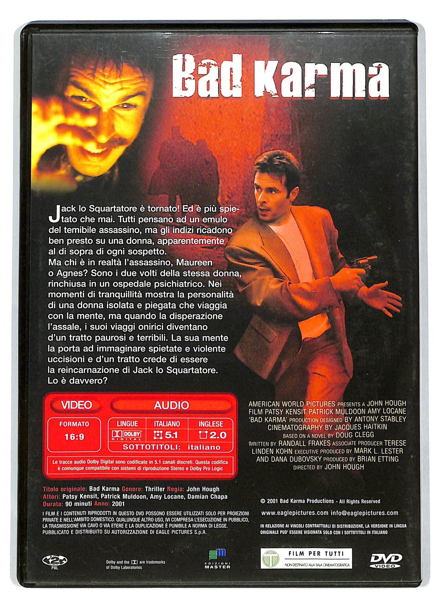 EBOND Bad Karma EDITORIALE DVD D712444