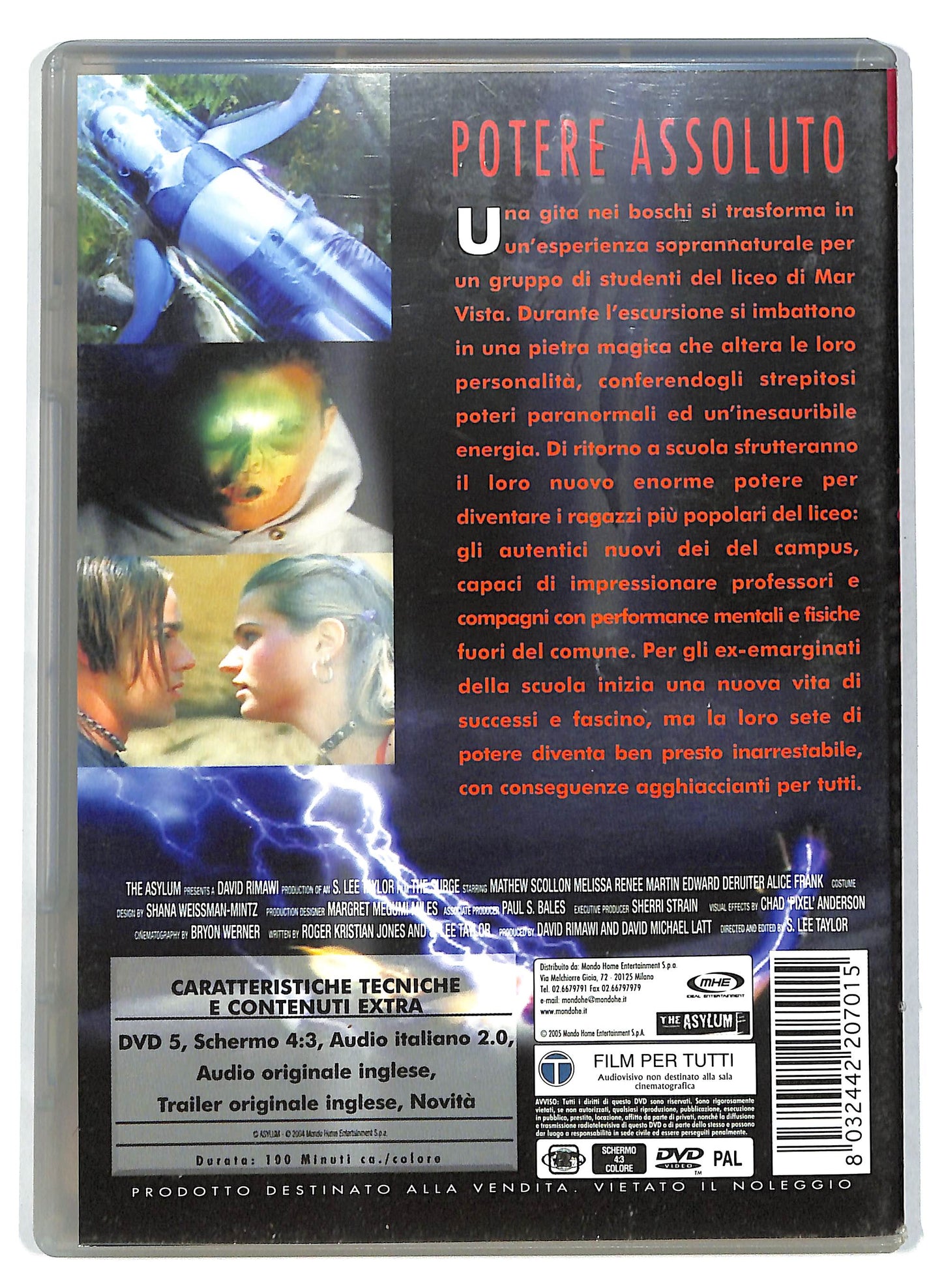 EBOND Potere assoluto DVD D712463