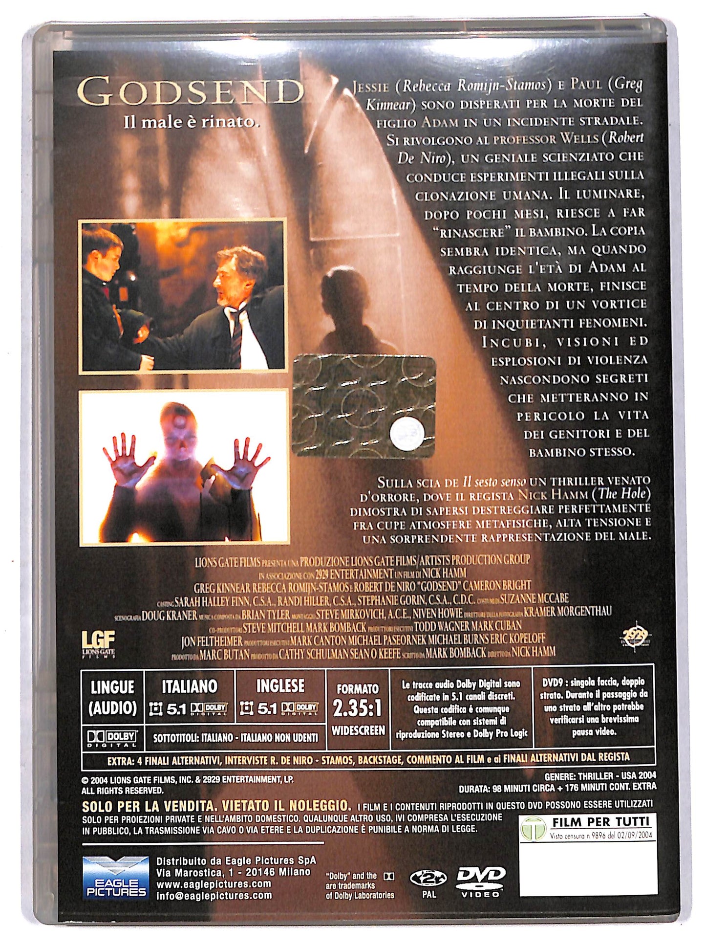 EBOND godsend EDITORIALE DVD D712619