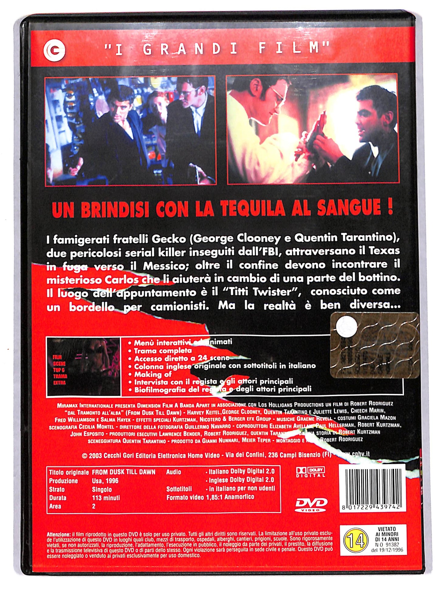 EBOND dal tramonto all'alba DVD D712624
