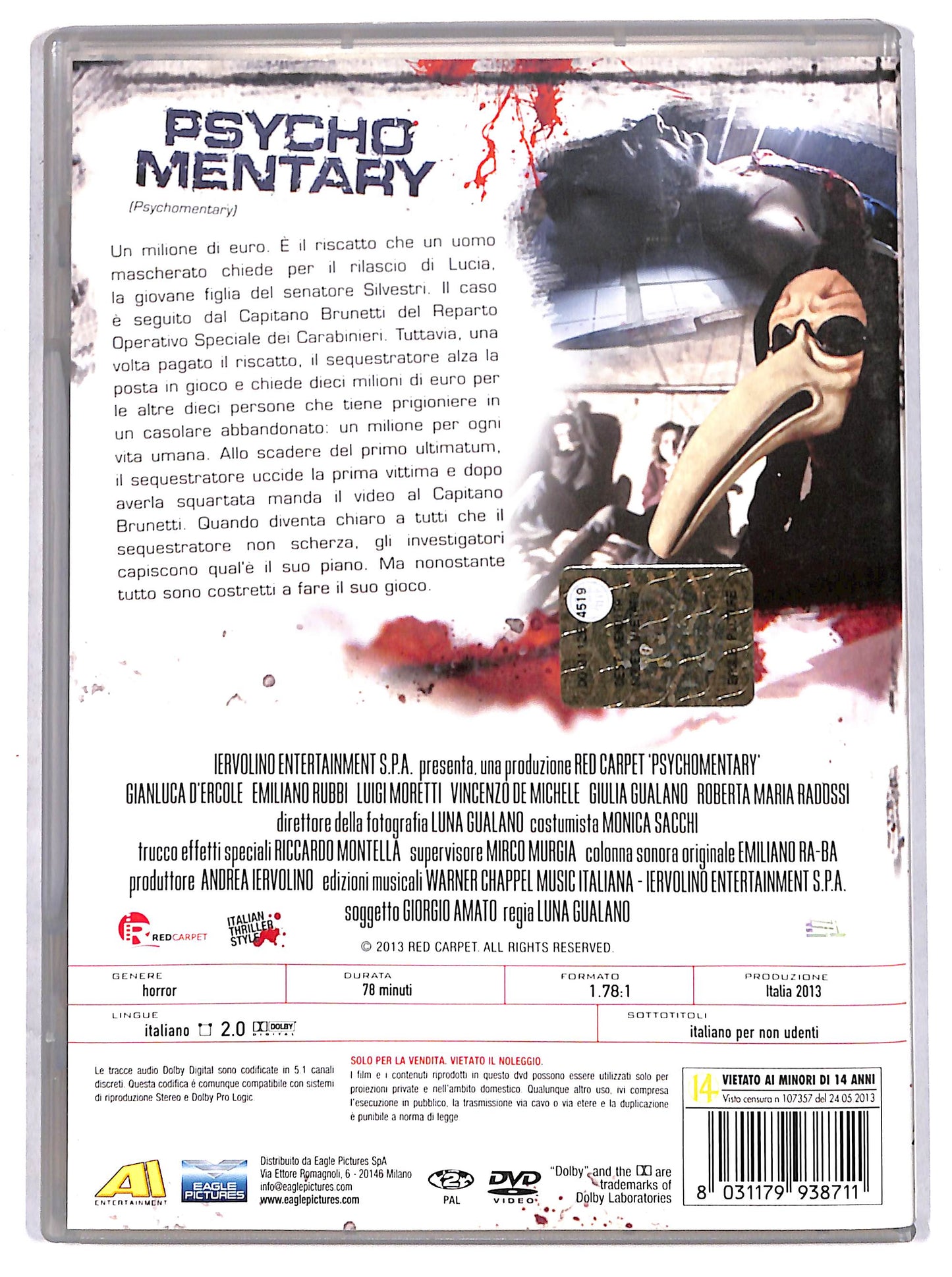 EBOND Psychomentary  DVD D712736