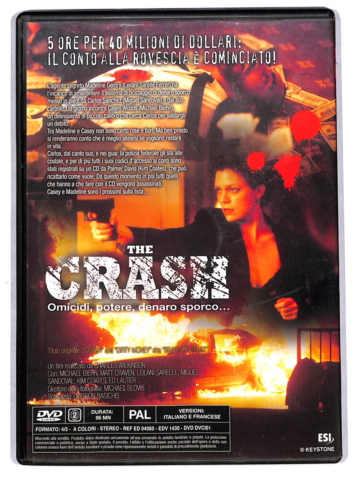 EBOND the crash EDITORIALE DVD D712746