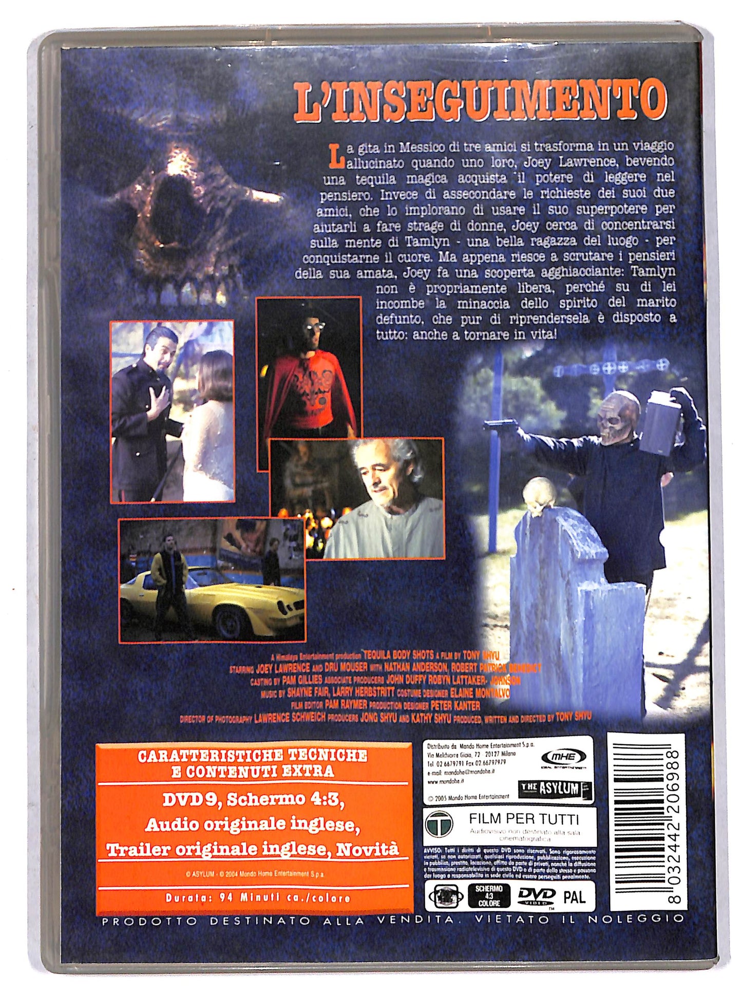 EBOND l'inseguimento DVD D712750