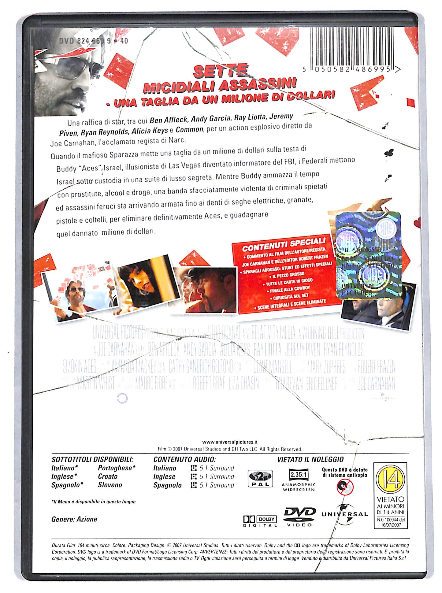 EBOND smokin'aces DVD D712955