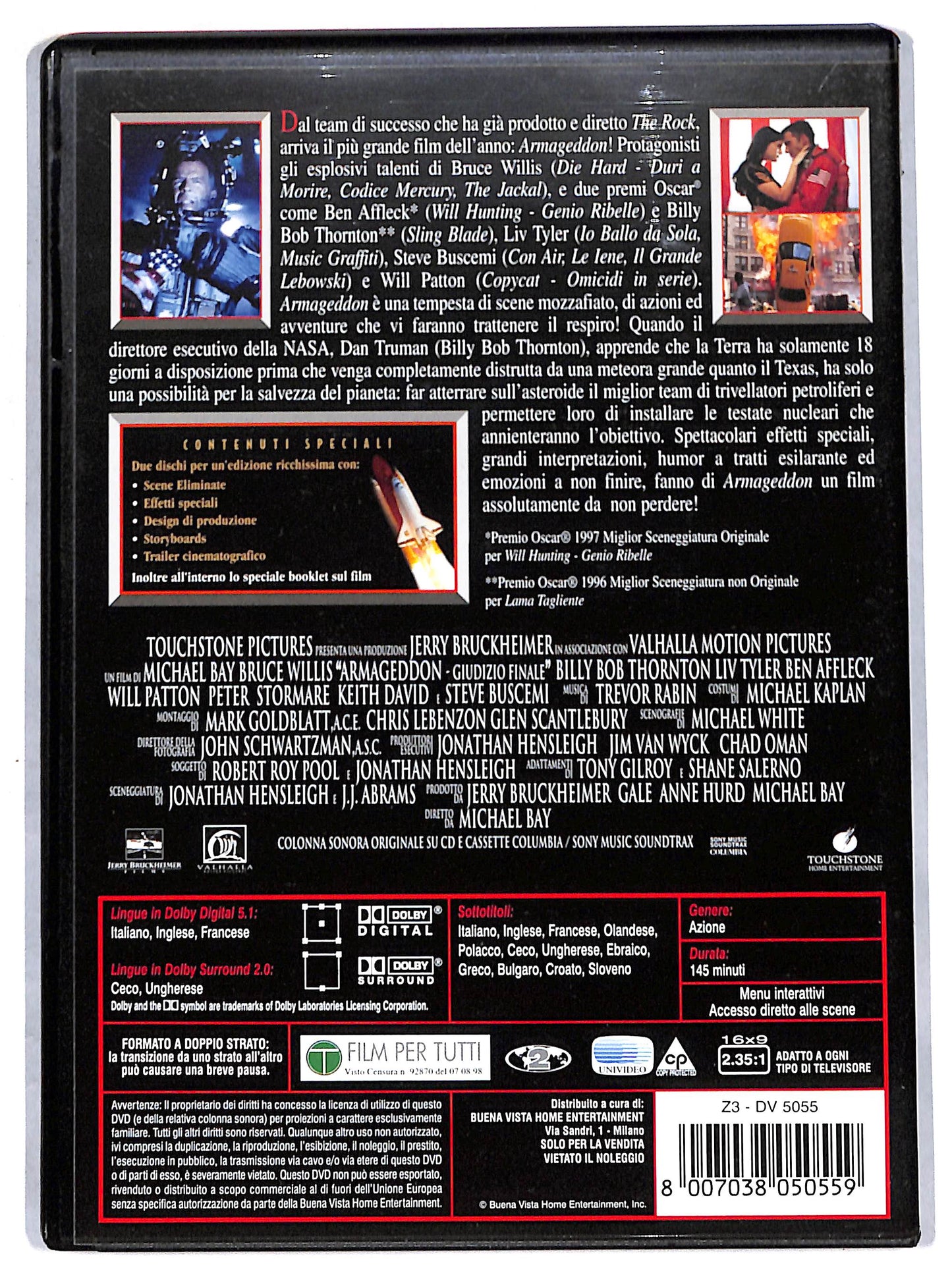 EBOND armageddon - giudizio finale DVD D713040