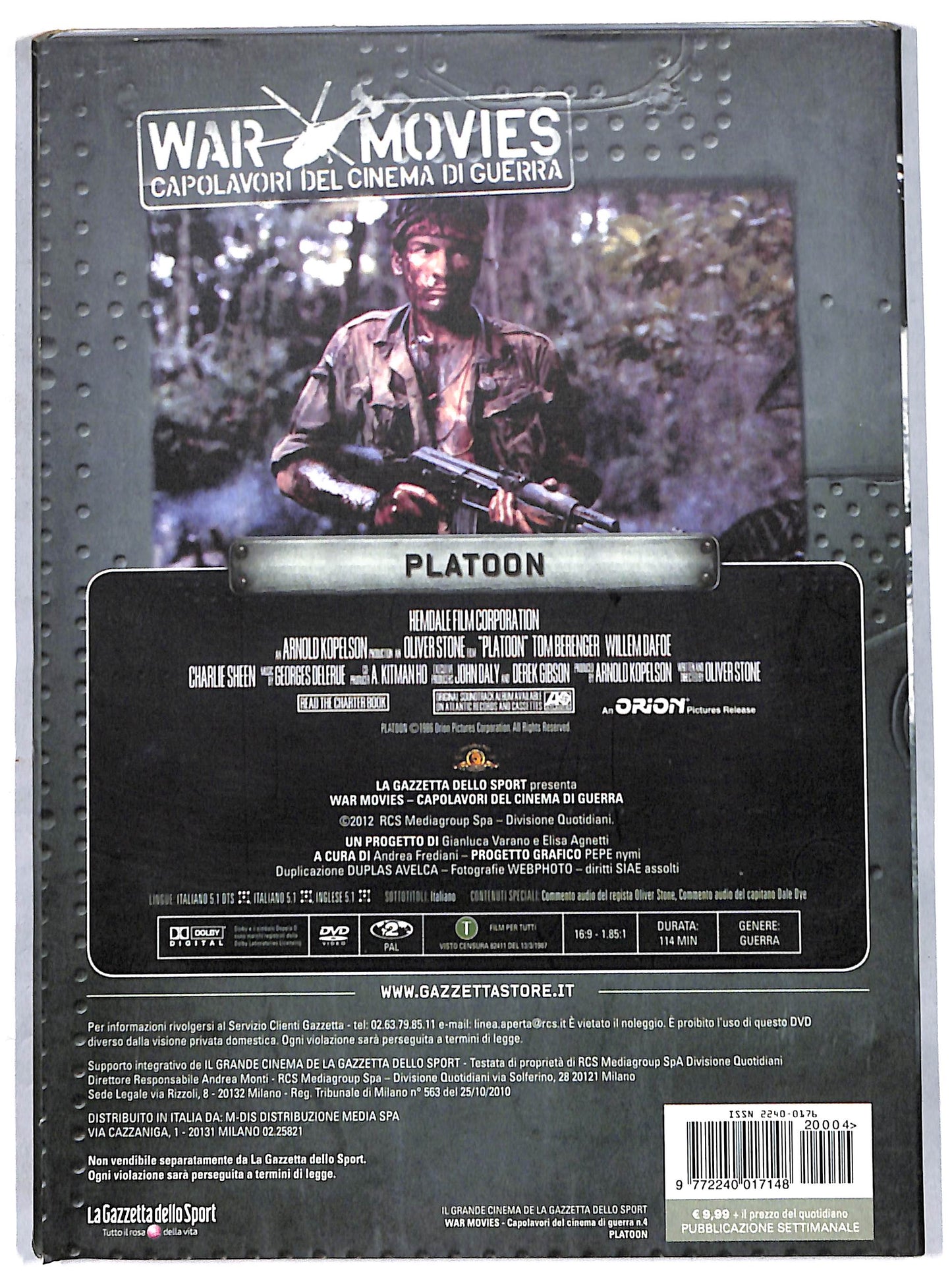 EBOND Platoon - volume 4 EDITORIALE DVD D713130
