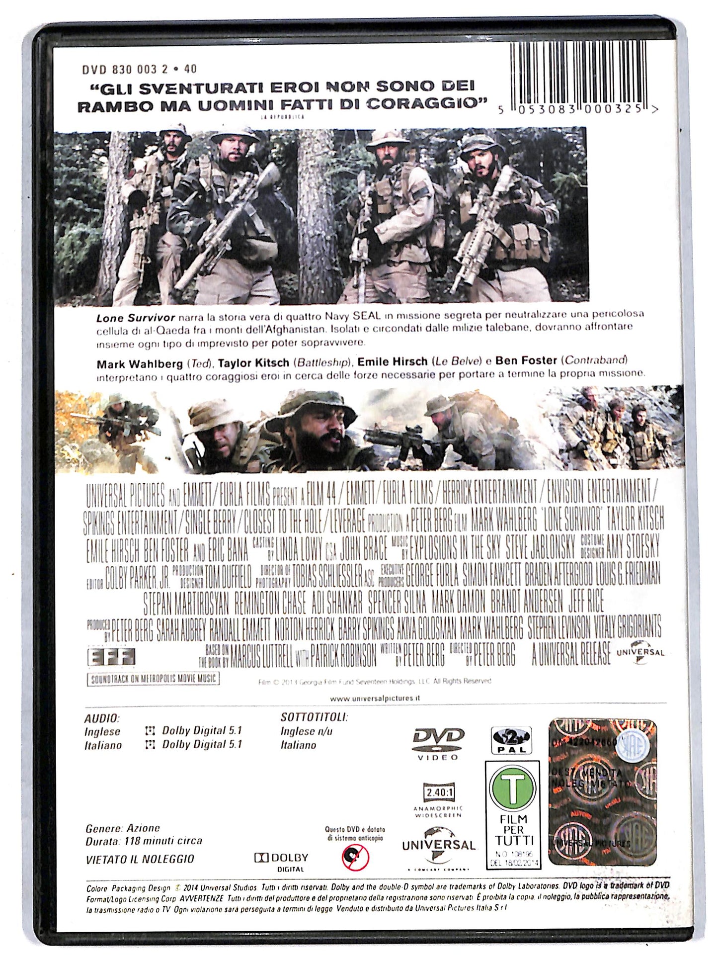 EBOND lone survivor DVD D713142
