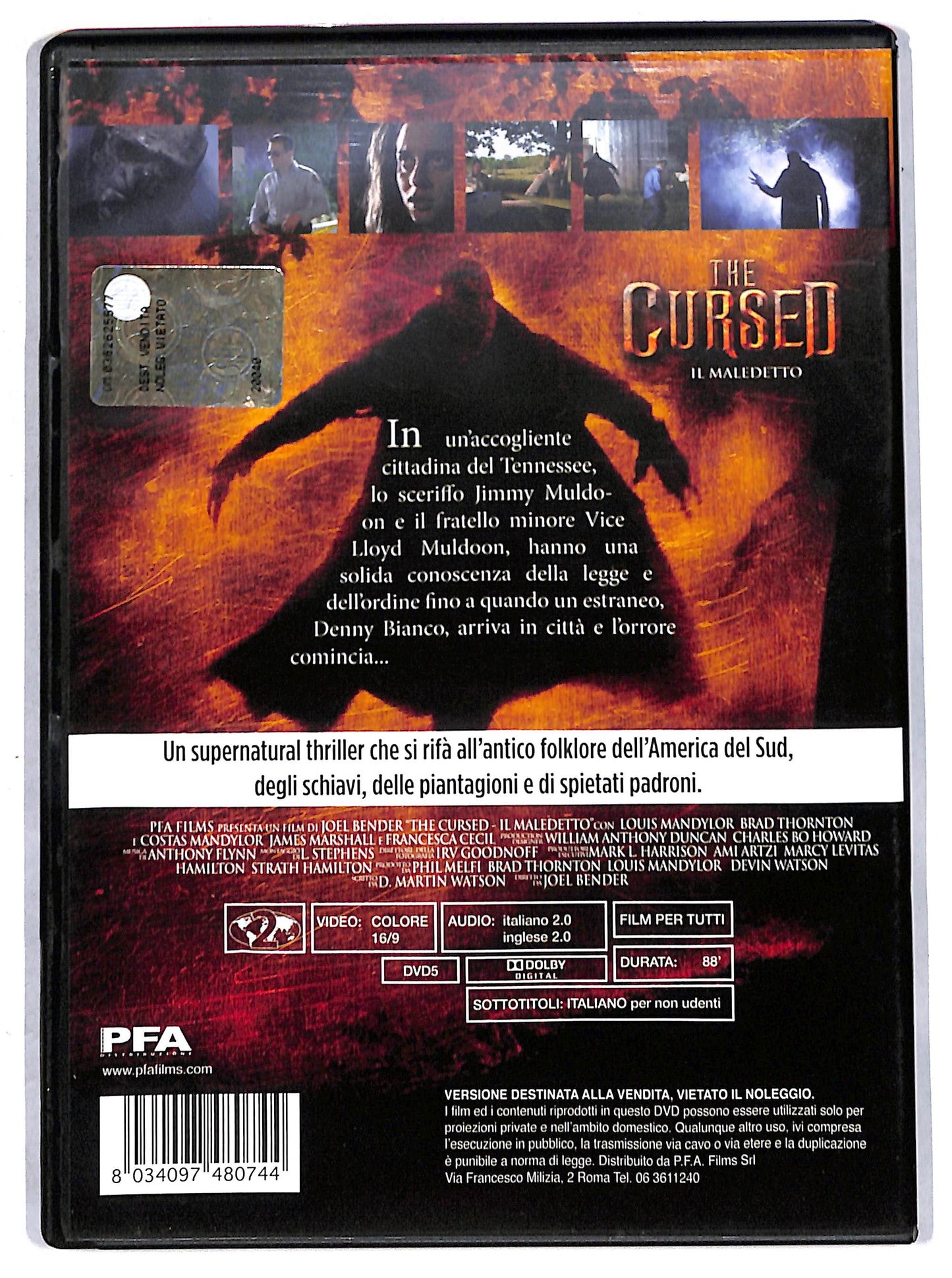 EBOND The cursed - il maledetto DVD D713310
