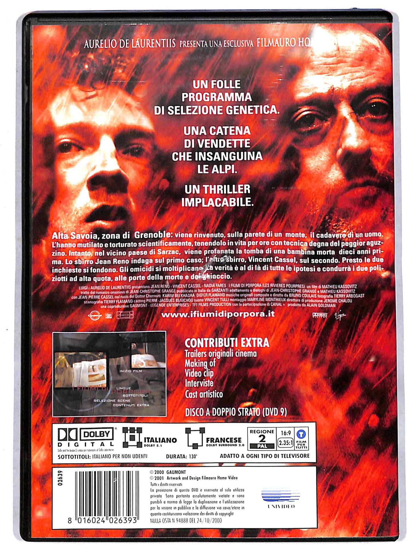 EBOND i fiumi di porpora DVD D713315