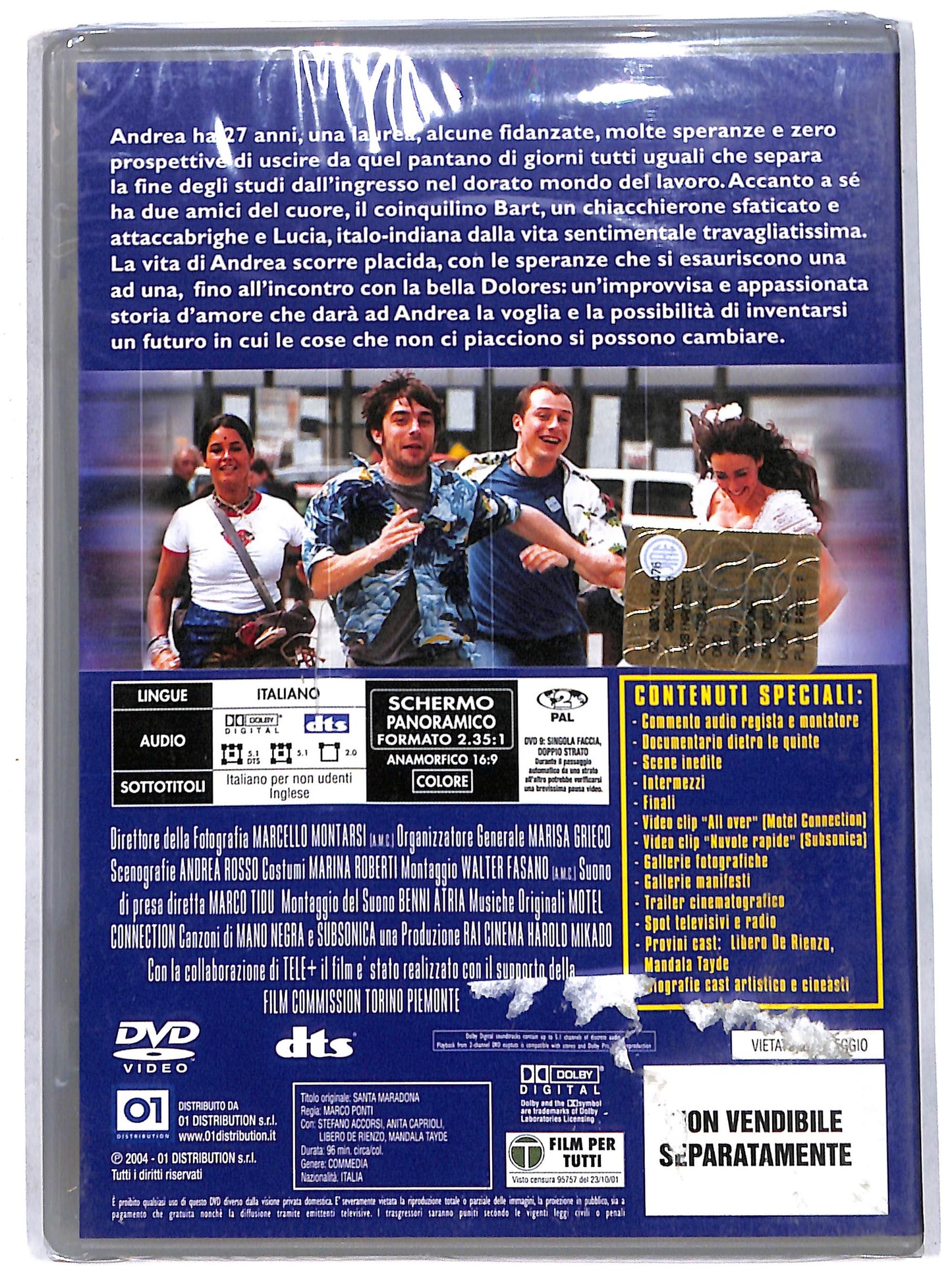 EBOND Santa Maradona EDITORIALE DVD D713425