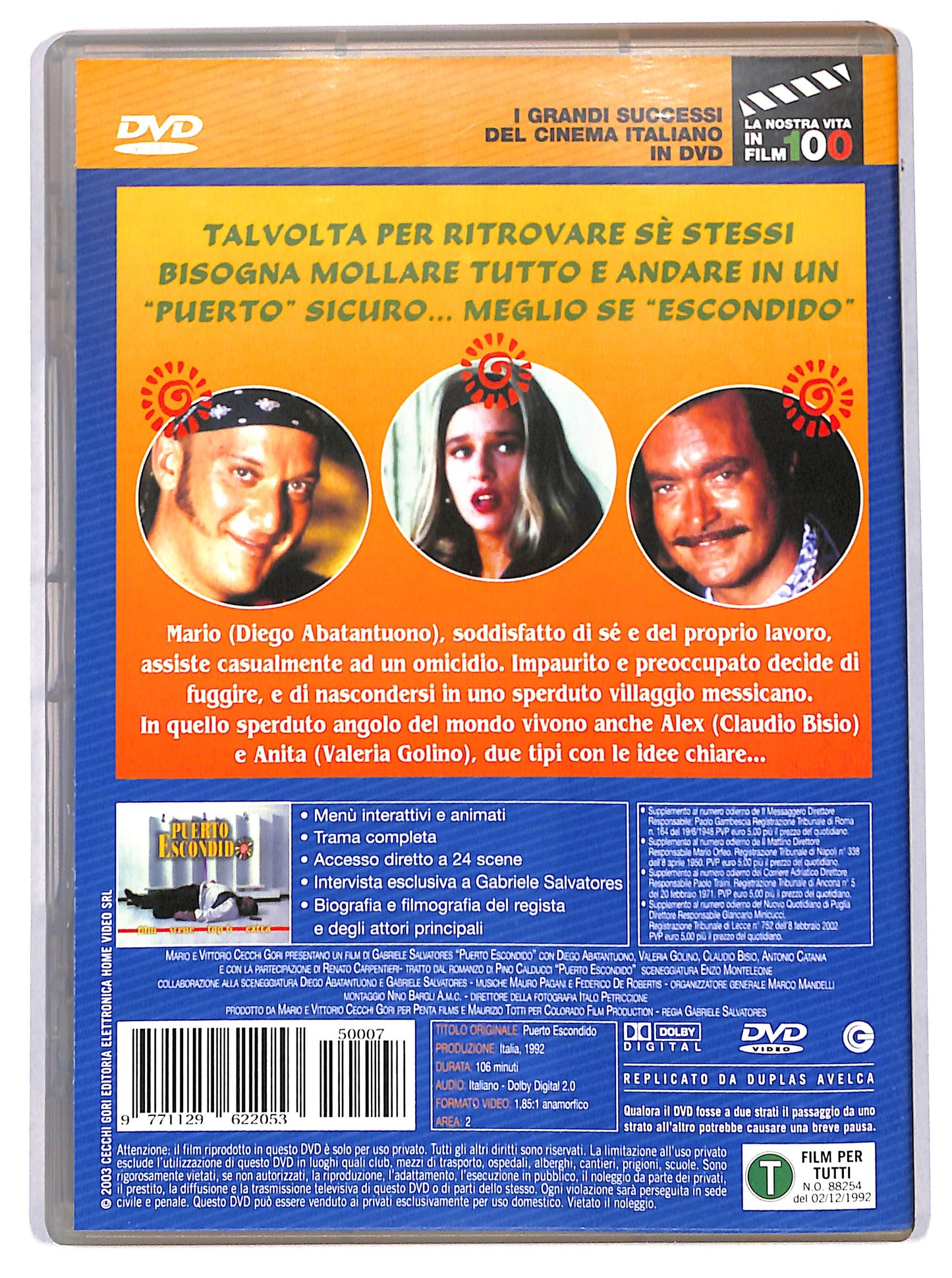 EBOND Puerto Escondido EDITORIALE DVD D713525