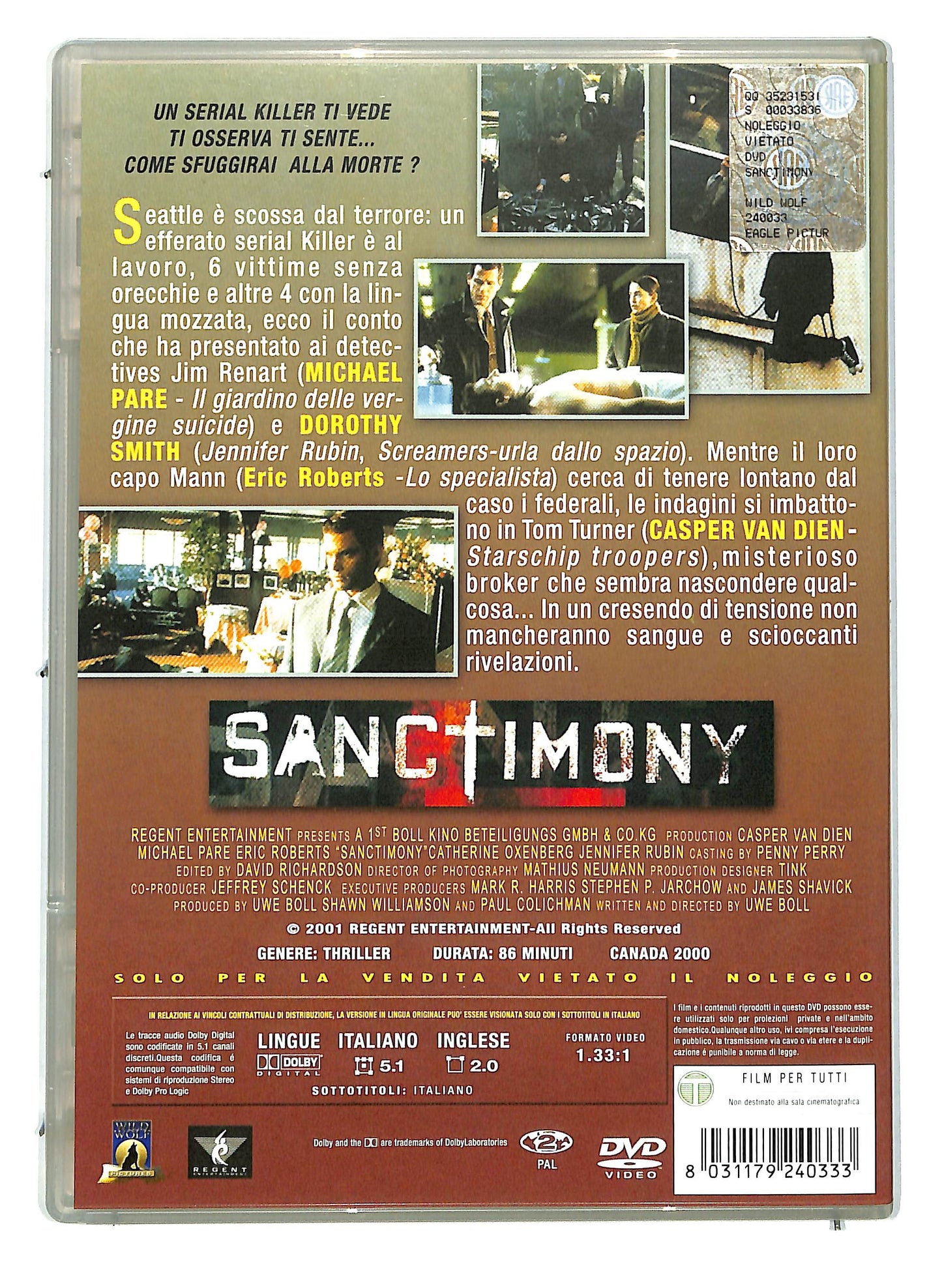 EBOND Sanctimony Slimcase  DVD D714264