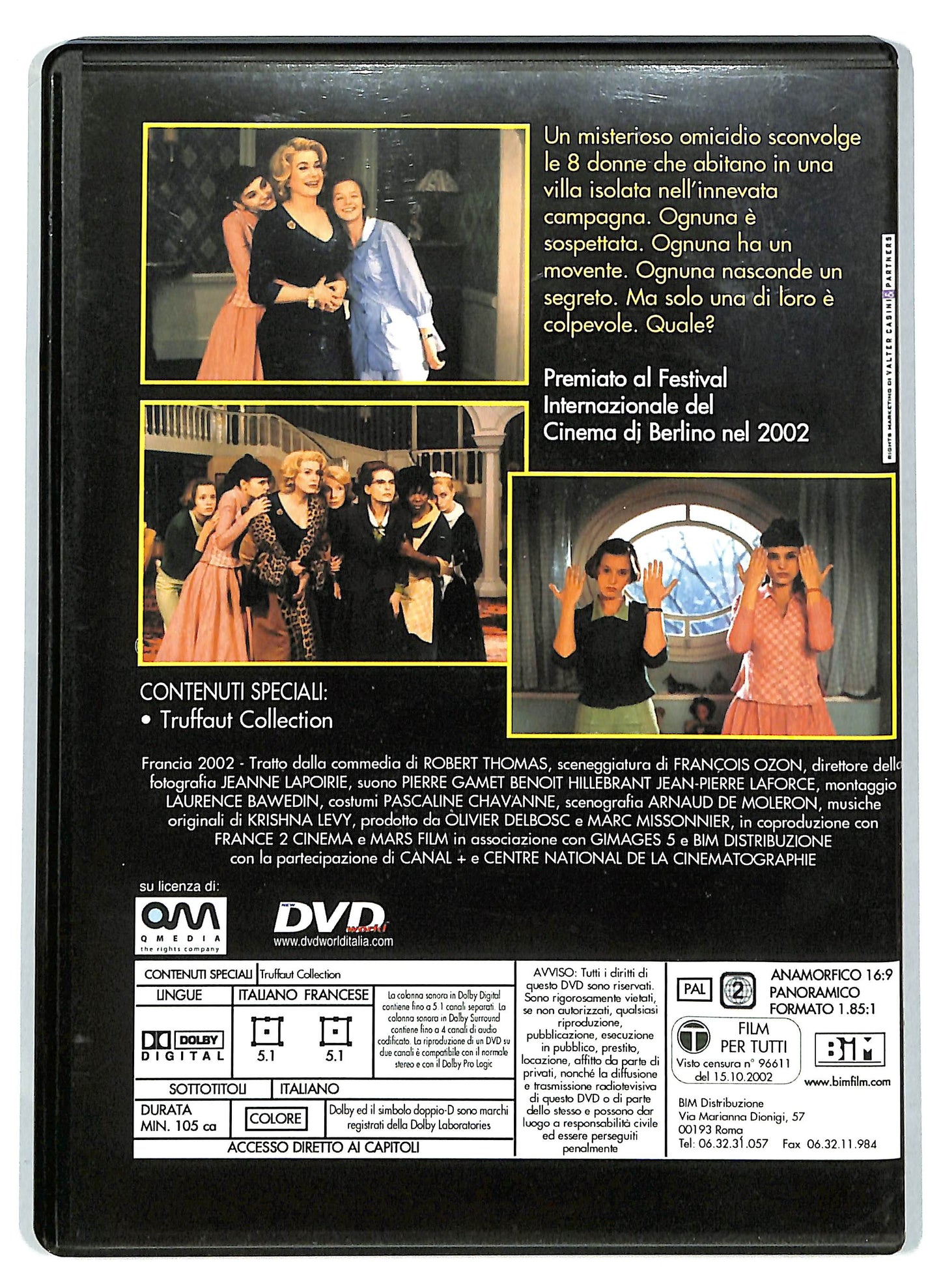 EBOND 8 donne e un mistero EDITORIALE DVD D714335