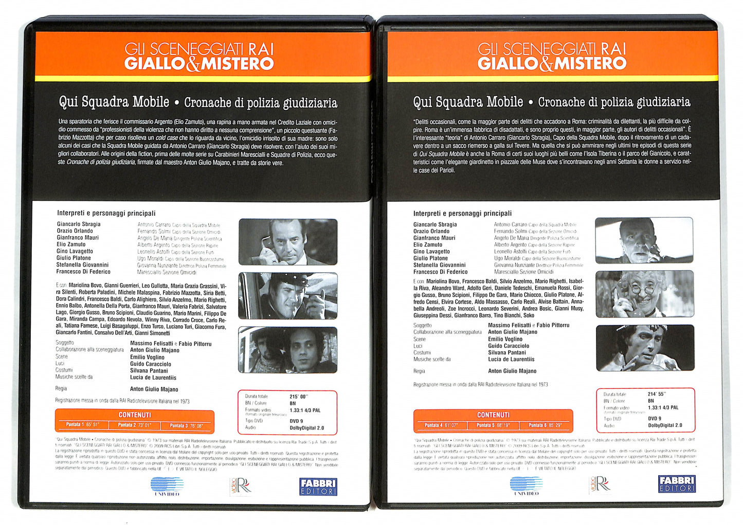 EBOND Qui squadra mobile Peima Stagione completa EDITORIALE  DVD D714620
