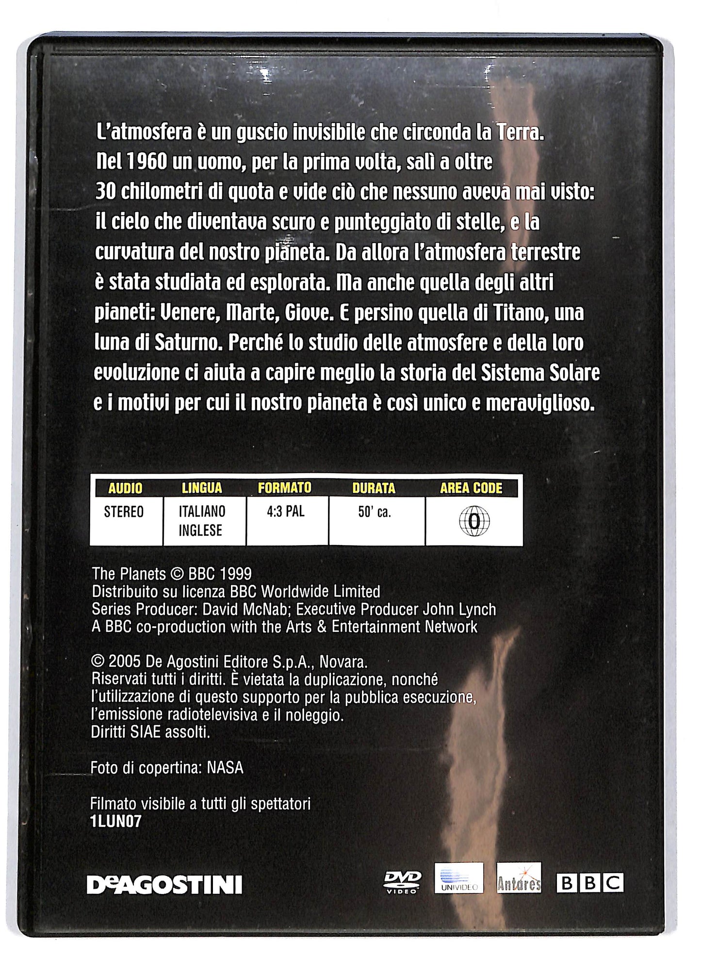 EBOND L'Universo - Atmosfera EDITORIALE  DVD D714749