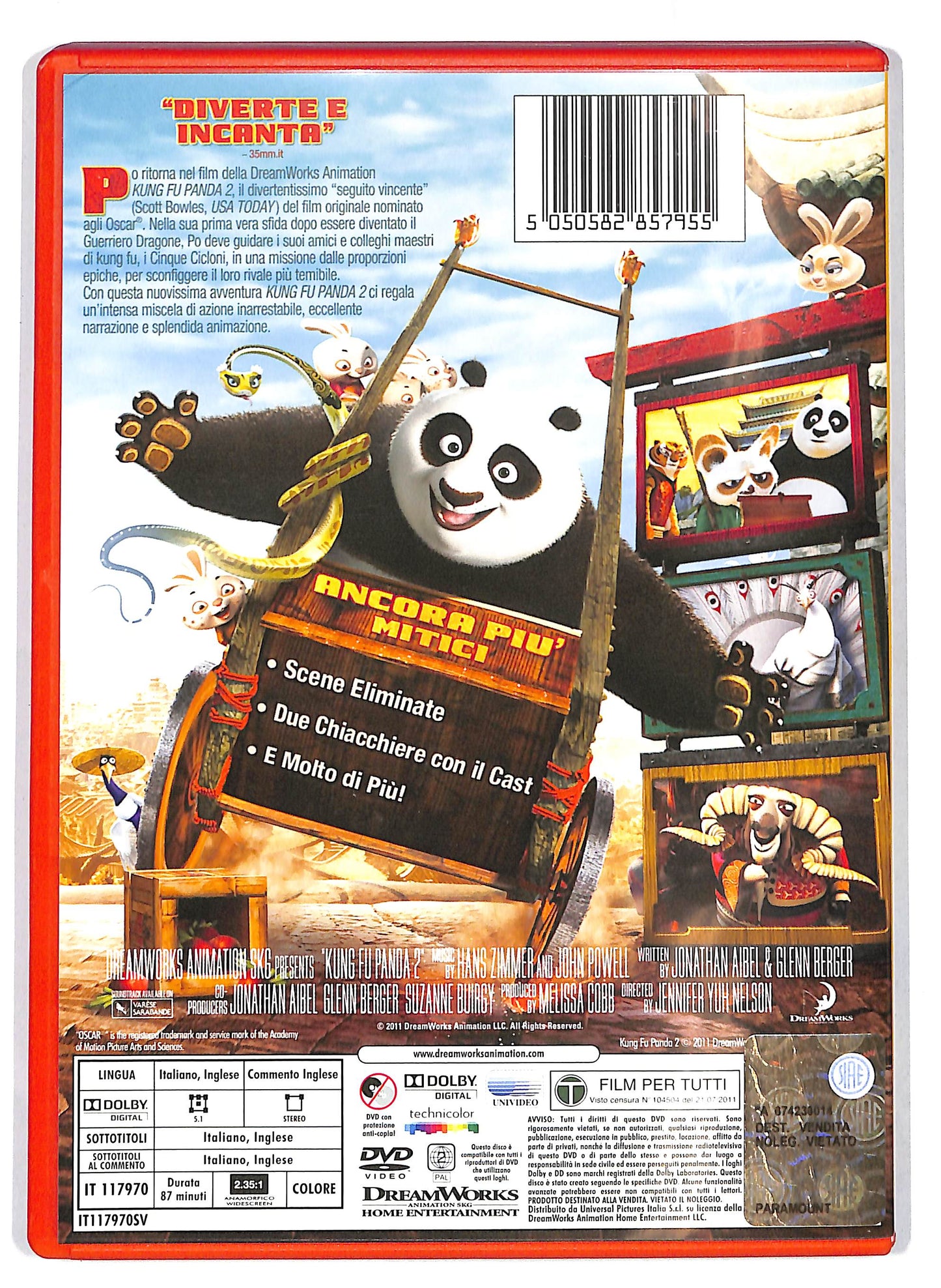 EBOND Kung Fu Panda 2 DVD D714756