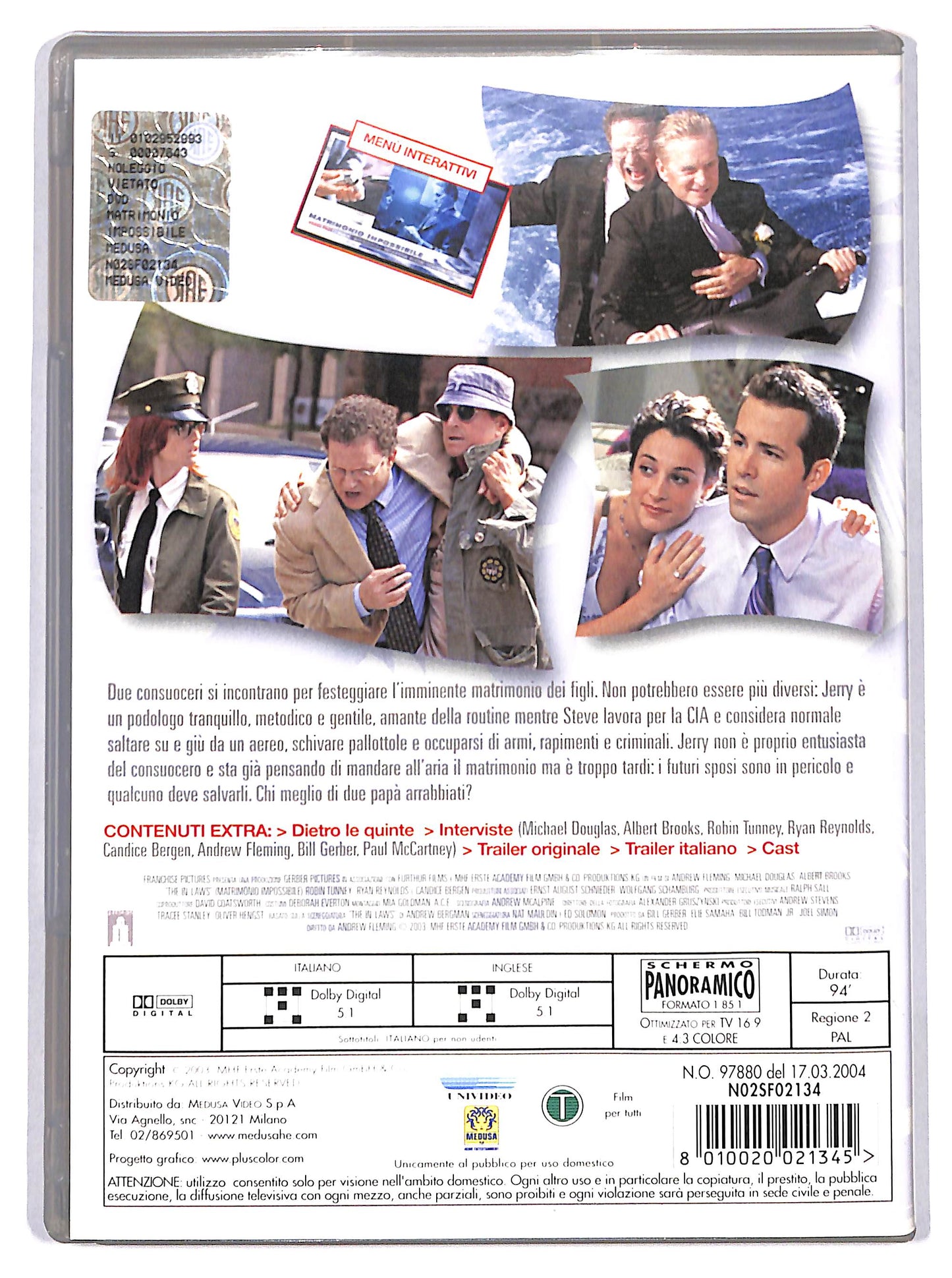 EBOND Matrimonio Impossibile DVD D714858