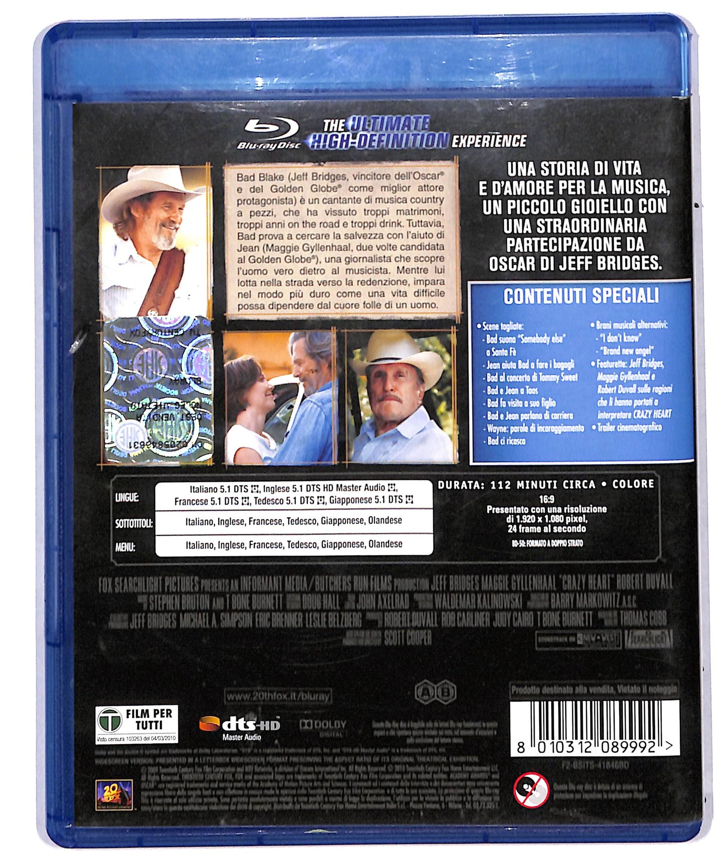 EBOND Crazy Heart BLURAY D714919