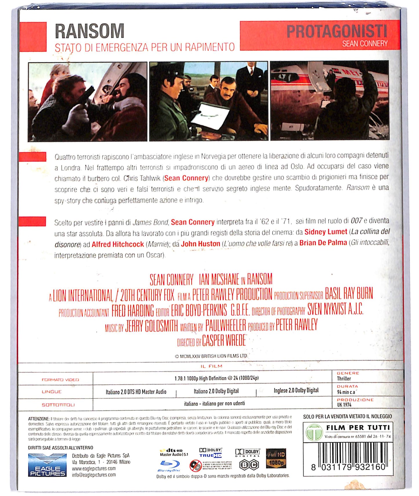 EBOND ransom - stato di emergenza per un rapimento BLURAY D715021