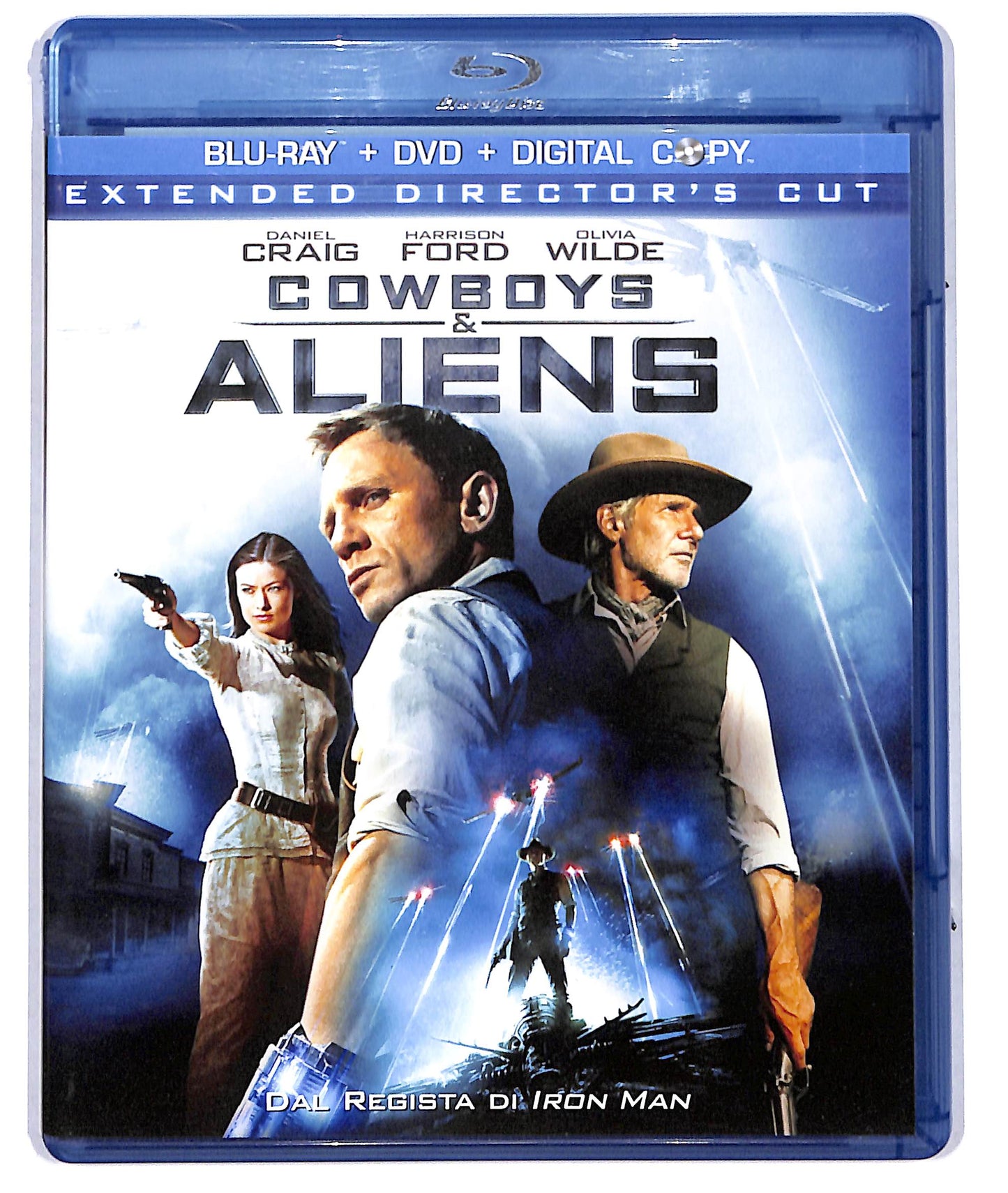 EBOND cowboy & aliens, DVD + DIGITAL COPY + BLURAY D715032