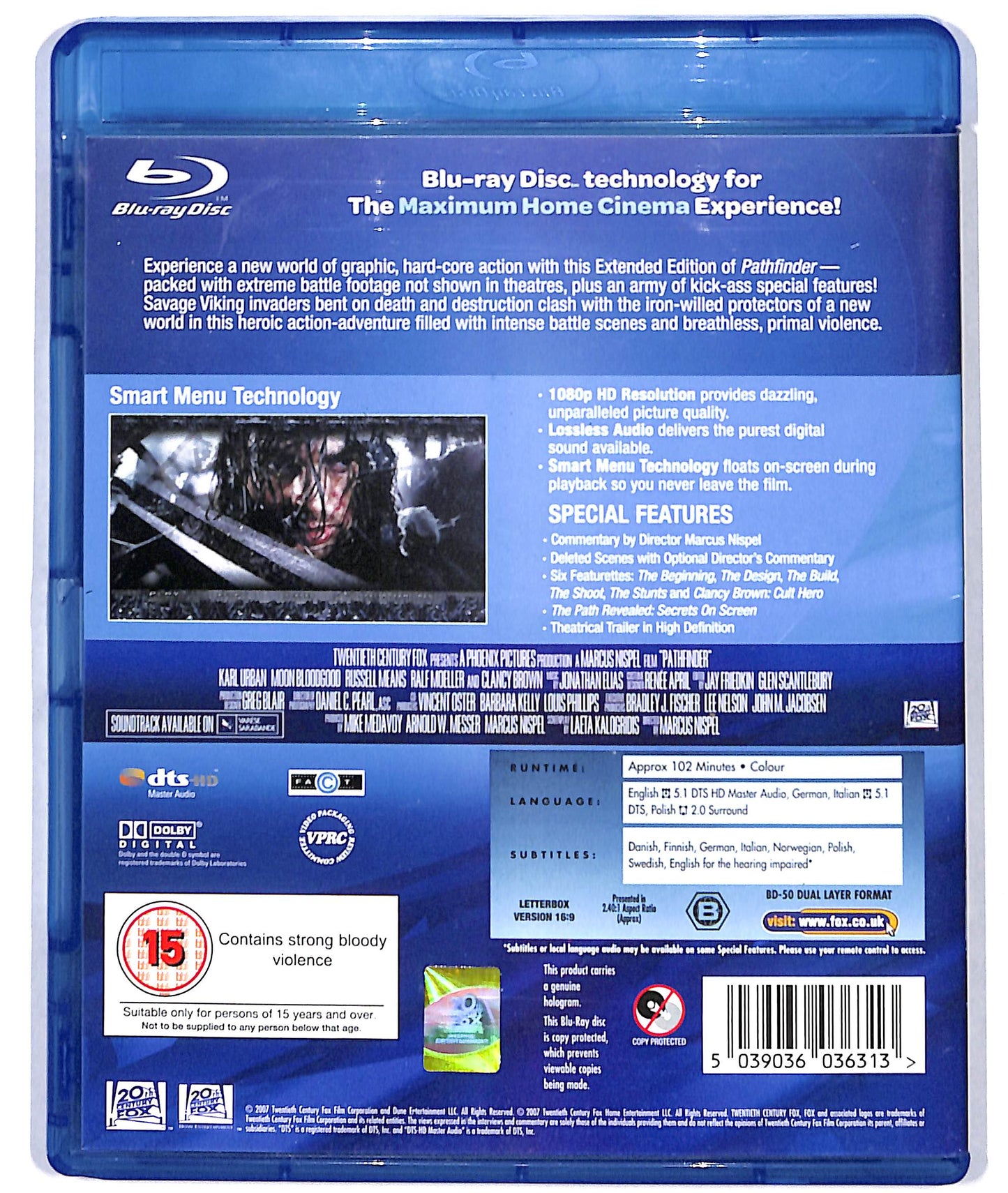 EBOND Pathfinder - La leggenda del guerriero vichingo BLURAY D715054