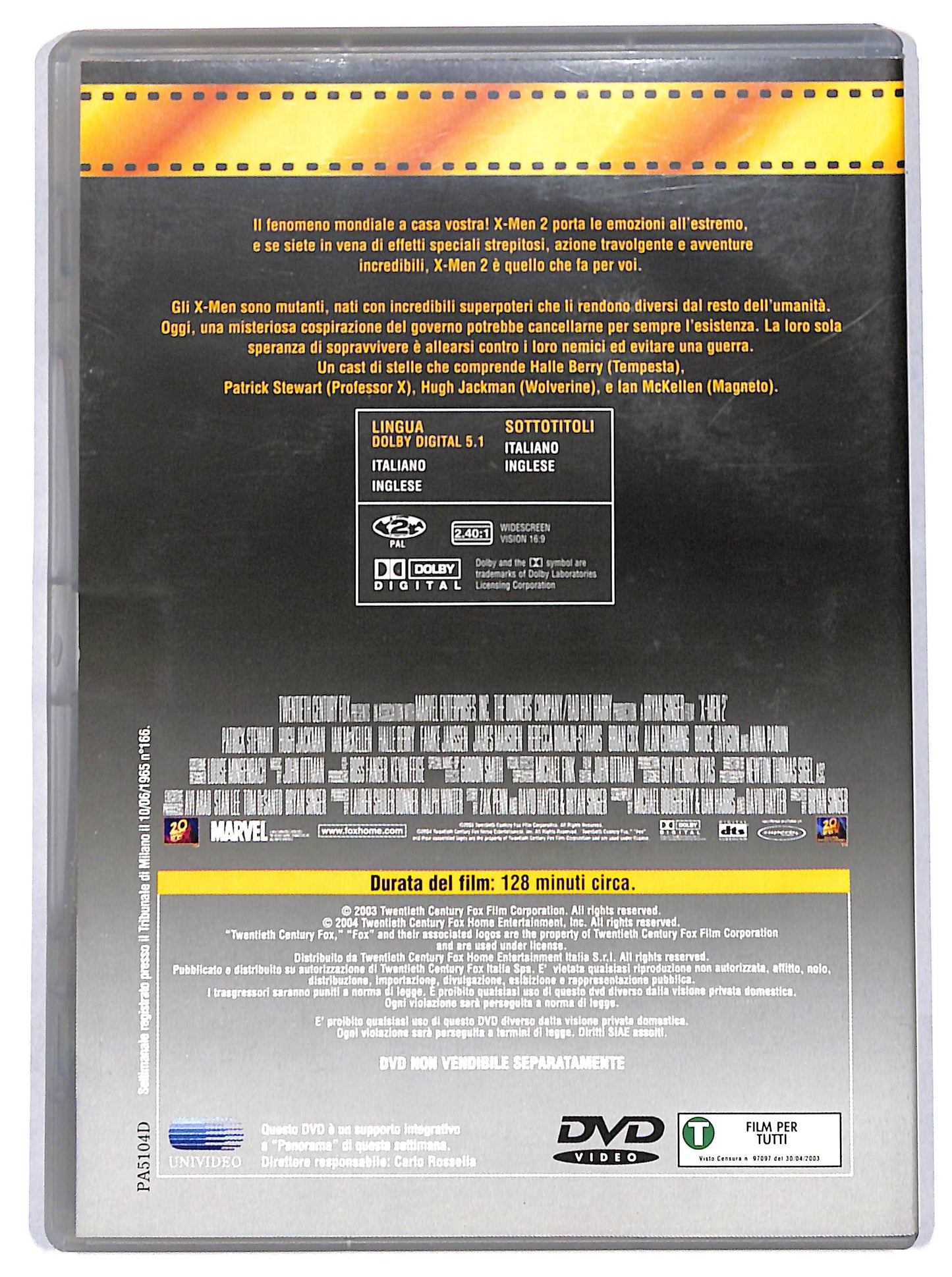 EBOND X-Men 2  EDITORIALE DVD D715202