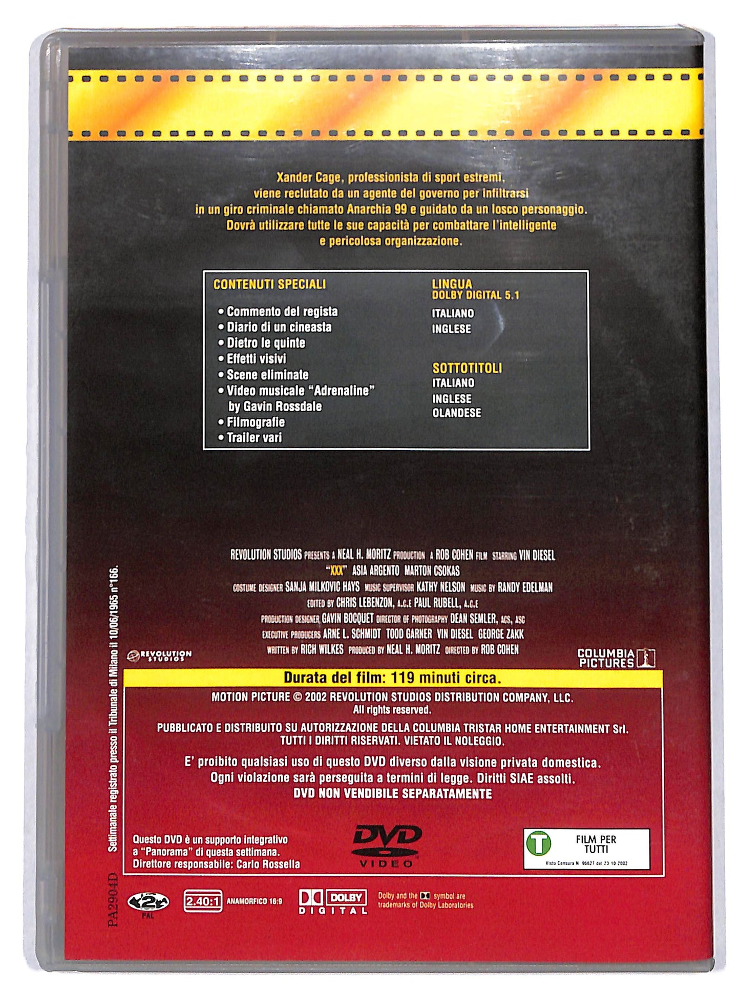 EBOND XXX EDITORIALE DVD D715218