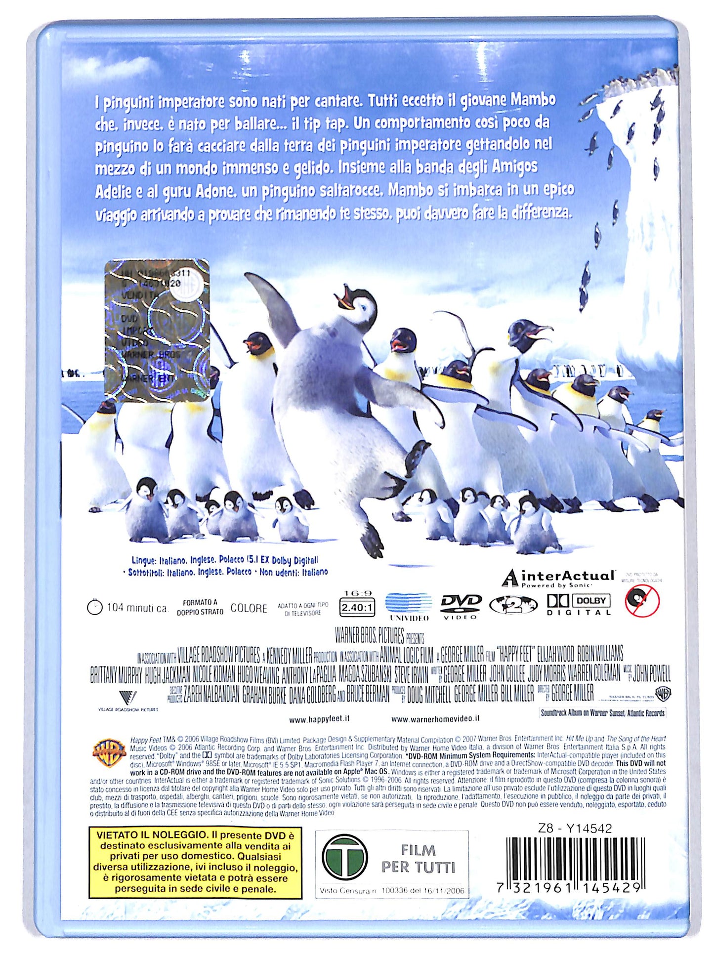 EBOND Happy feet DVD D715233