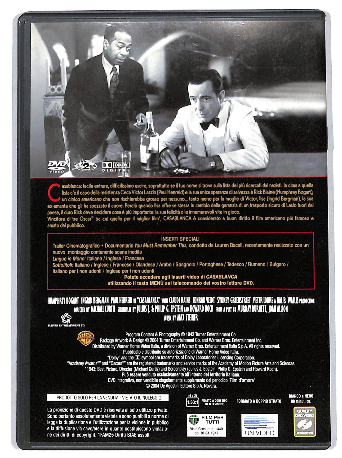 EBOND Casablanca EDITORIALE DVD D715346